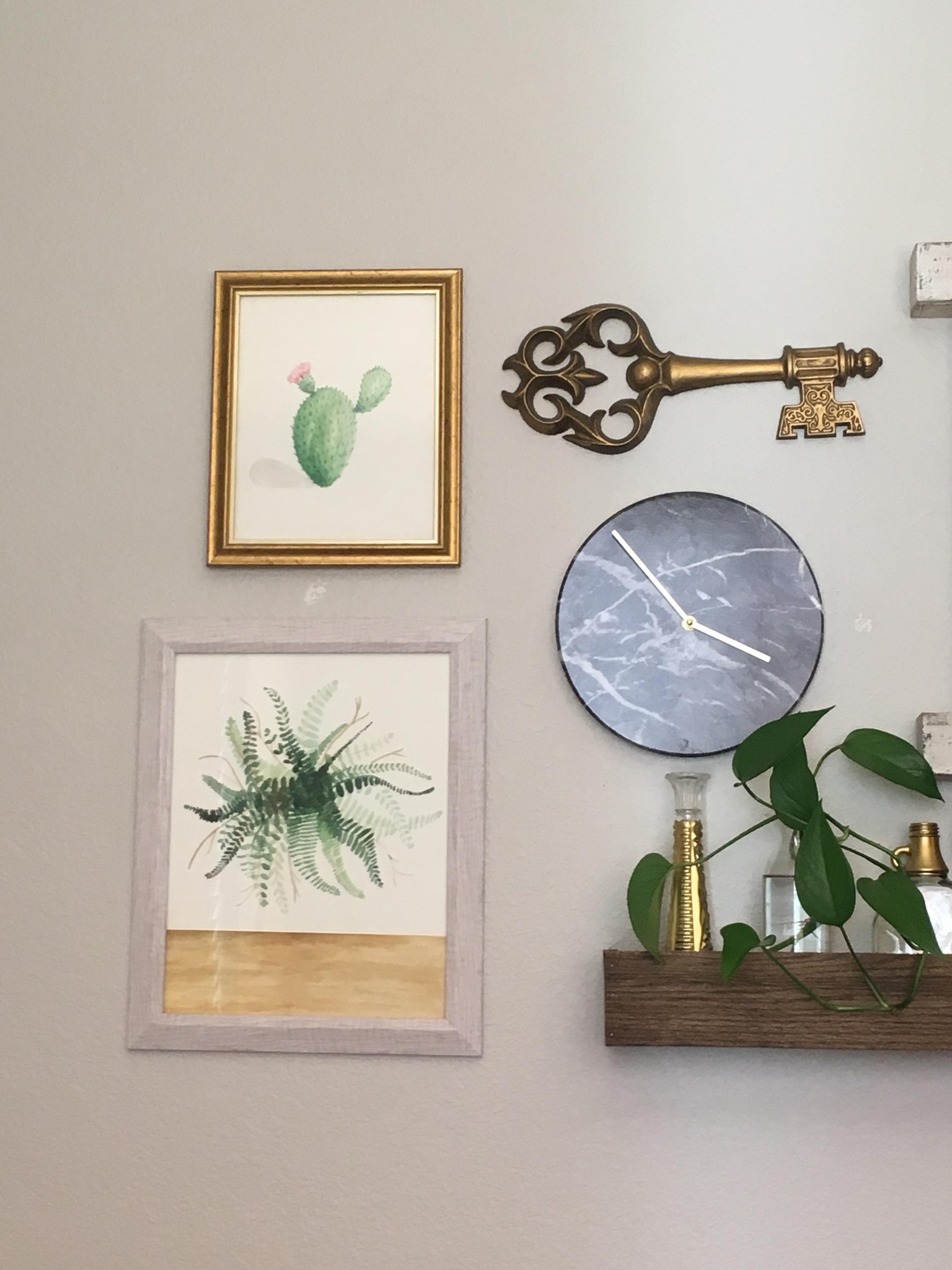 Boston Fern - I thought it was good enough for my wall! :) - image 1 - student project