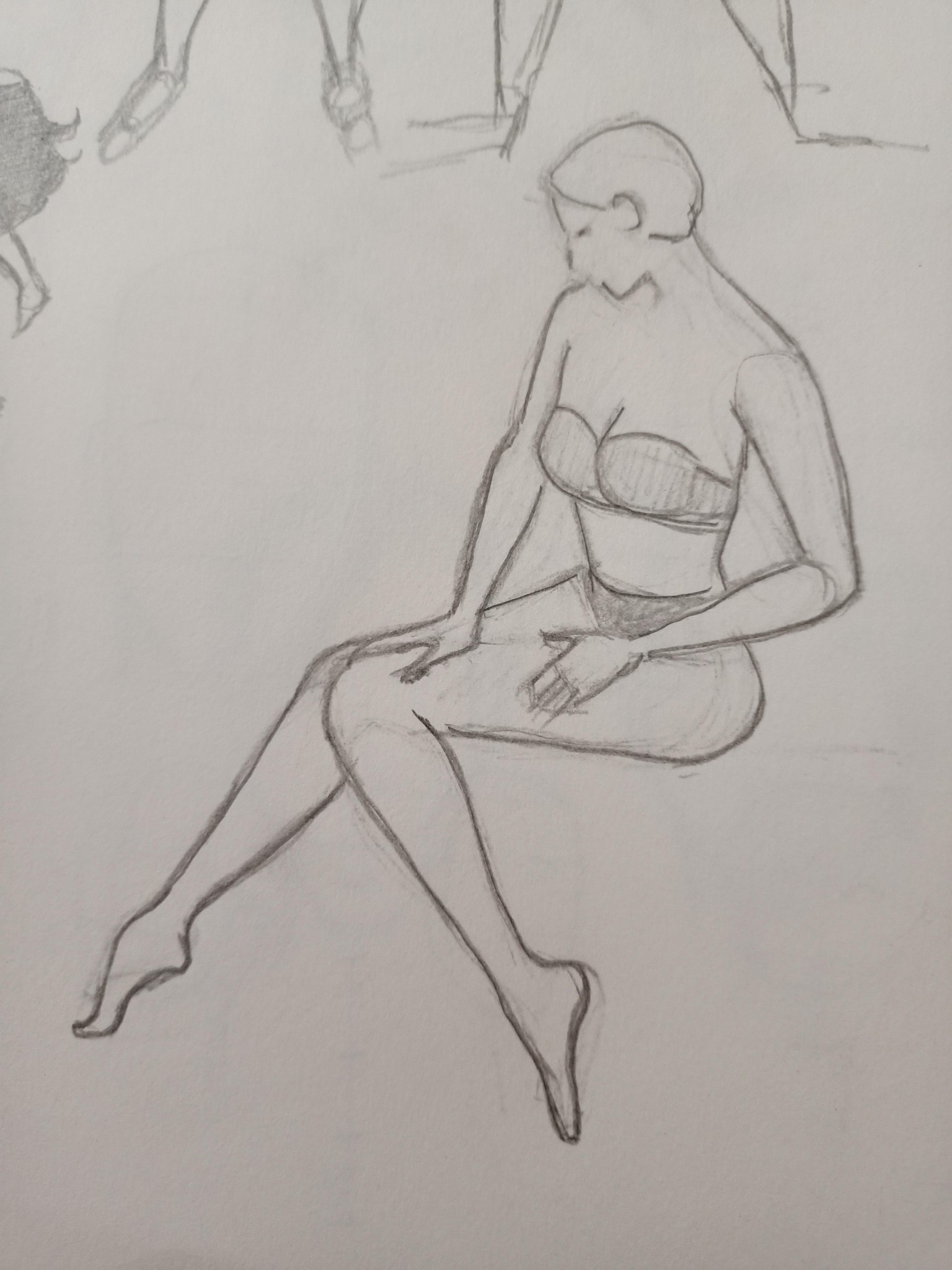 Life drawing using models - image 3 - student project