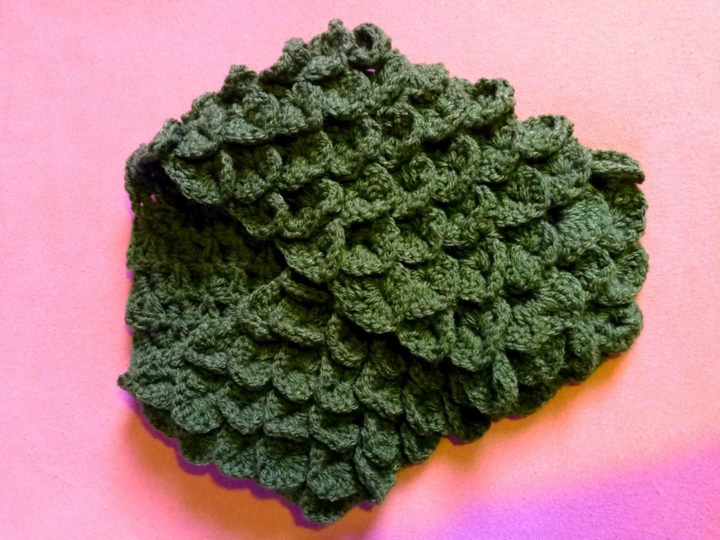 Green crocodiles scales - image 1 - student project