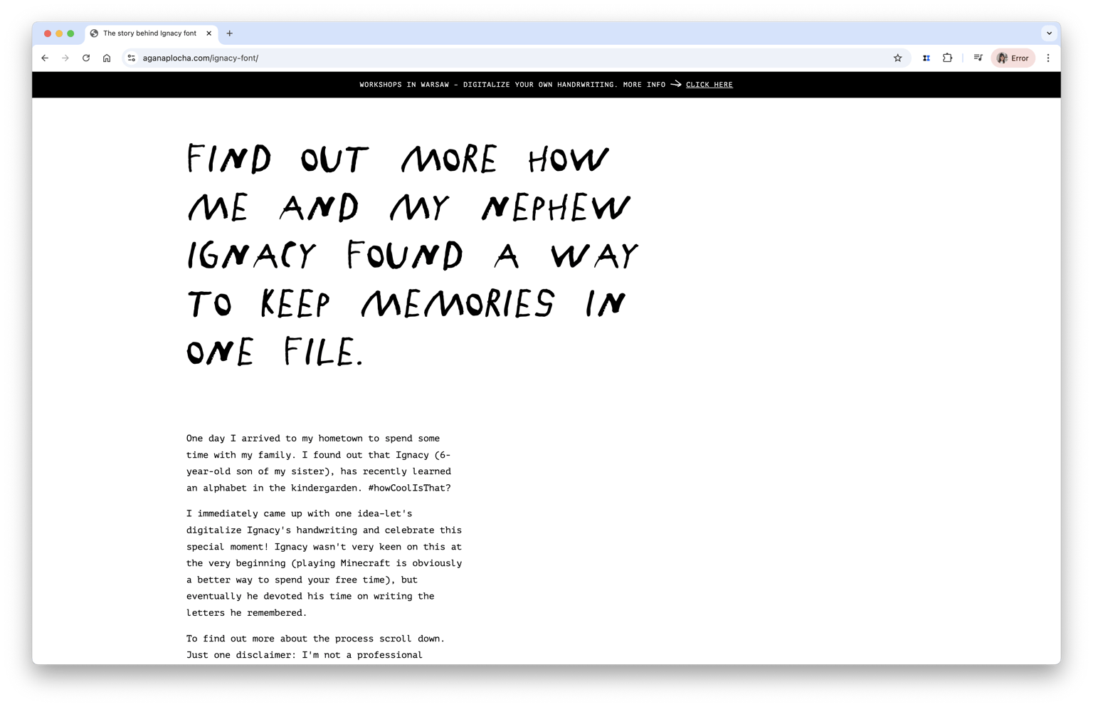 Ignacy Font - image 1 - student project