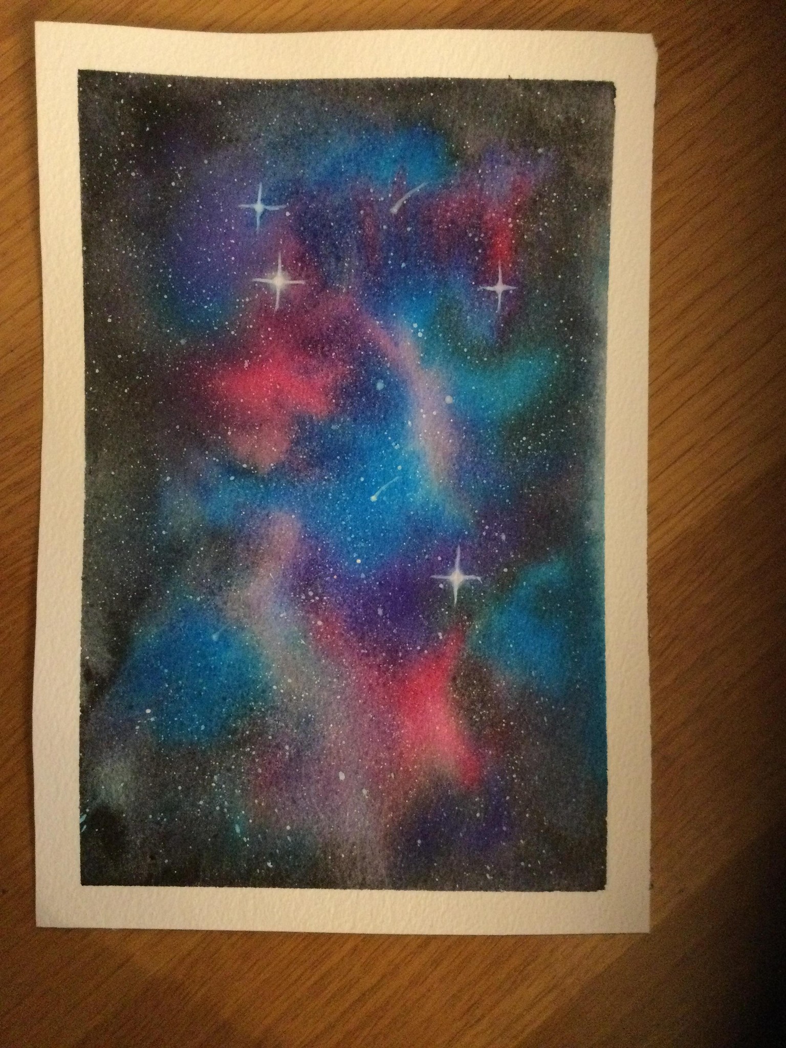 Watercolour Galaxy - image 2 - student project