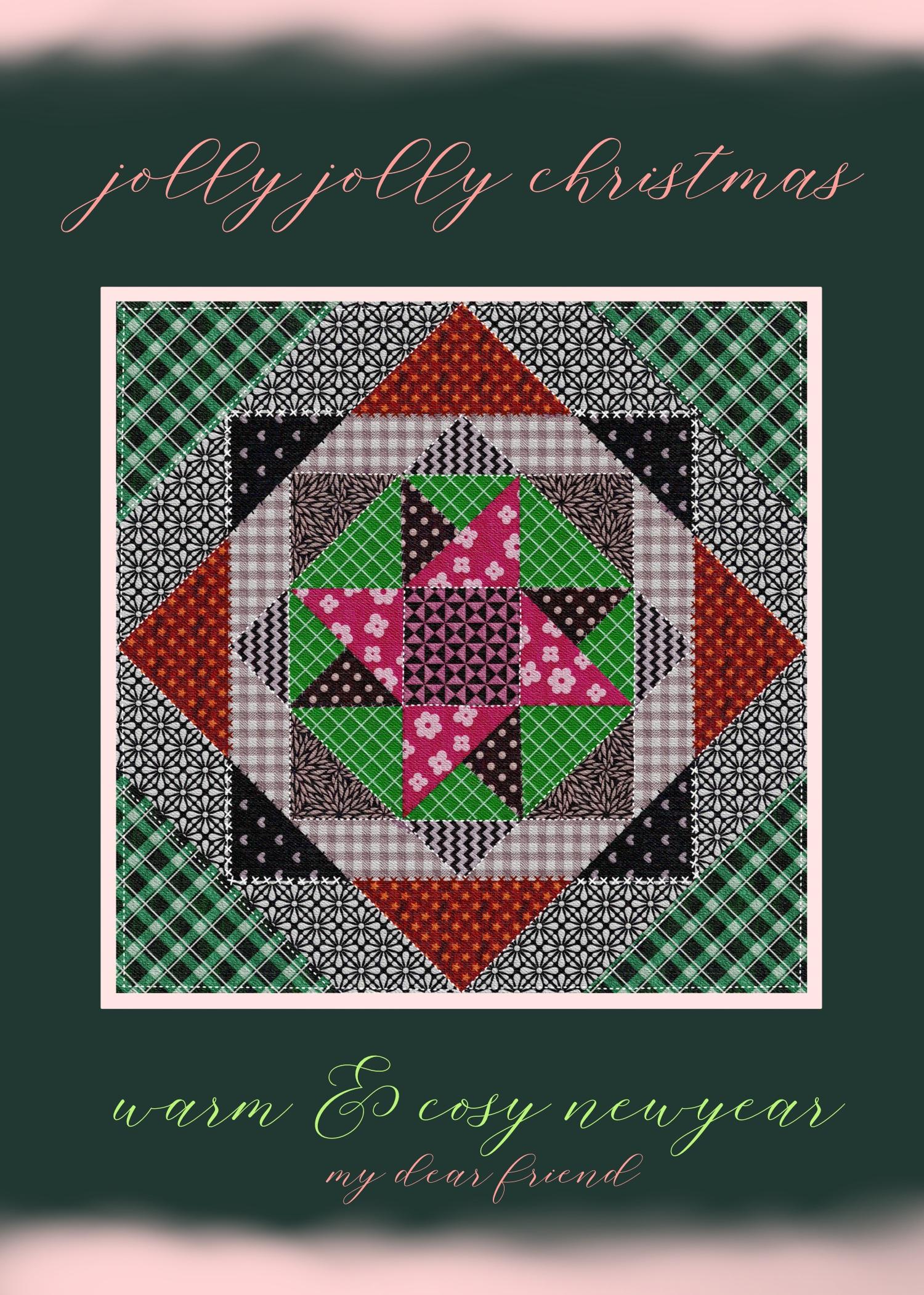 Quilt-inspired art - image 2 - student project