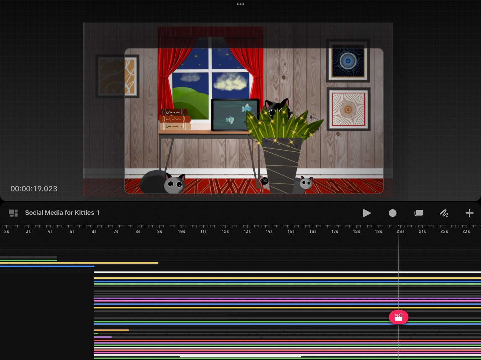 Animation with Procreate Dreams - image 3 - student project