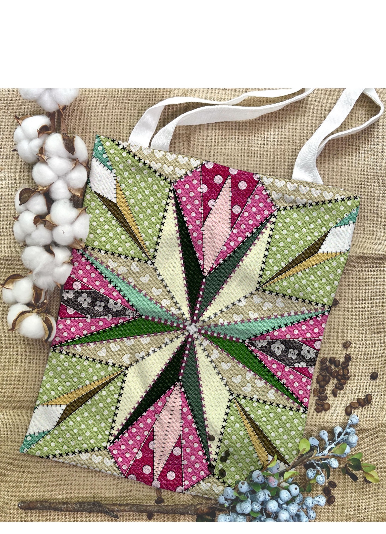 Quilt-inspired art - image 4 - student project
