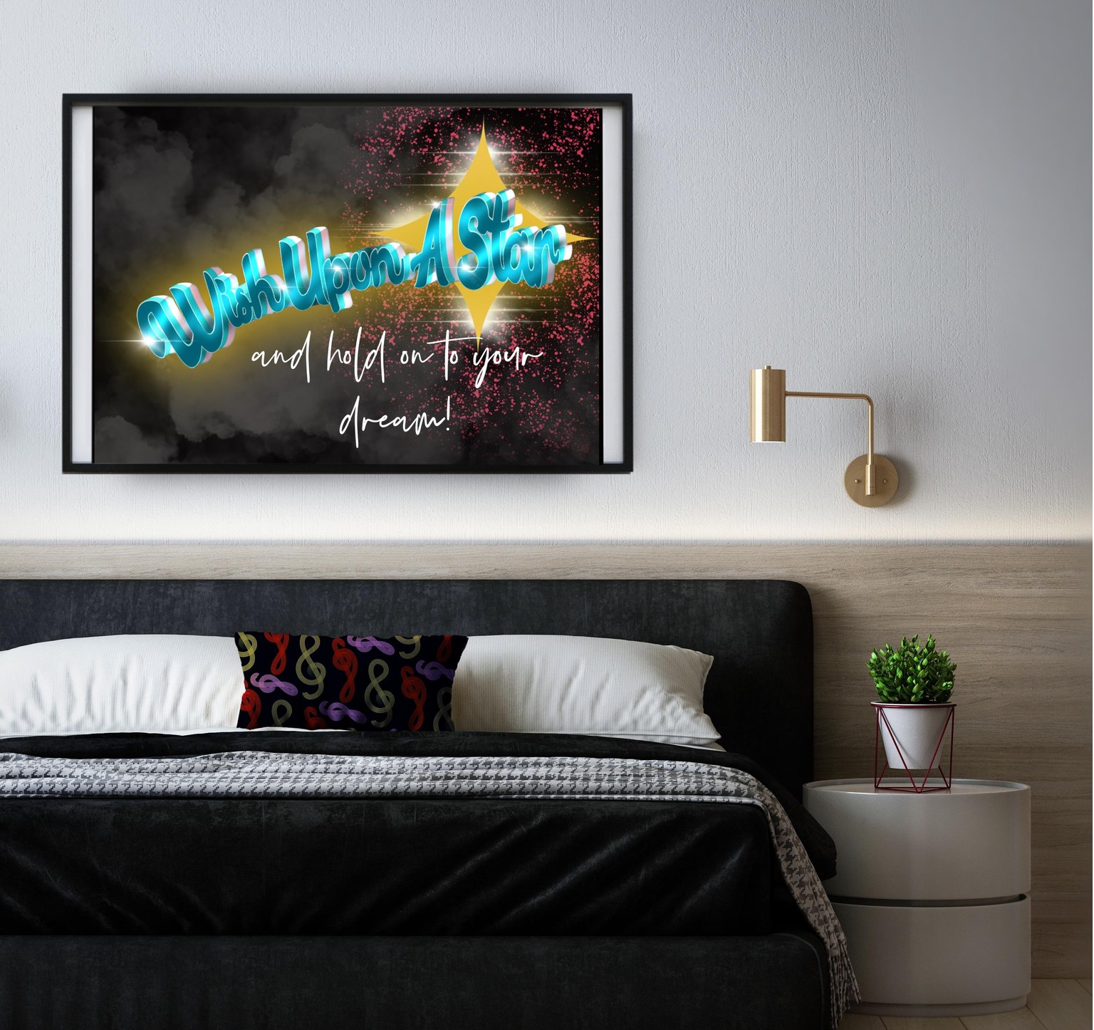 Sparkly 3D Lettering in Procreate - image 2 - student project