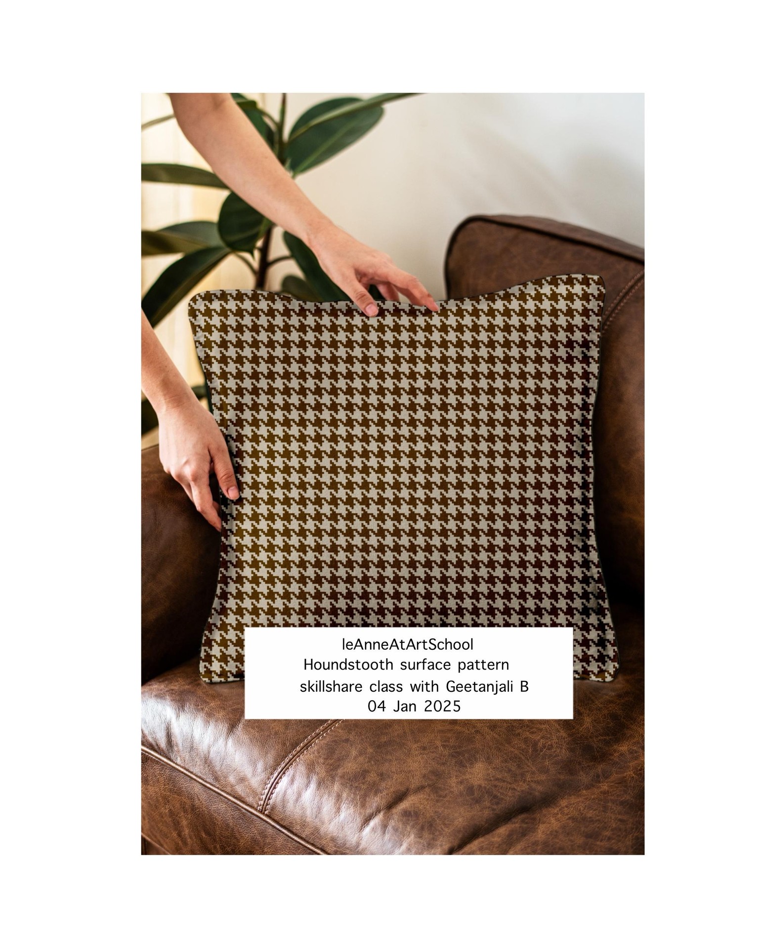 Houndstooth pattern - image 1 - student project