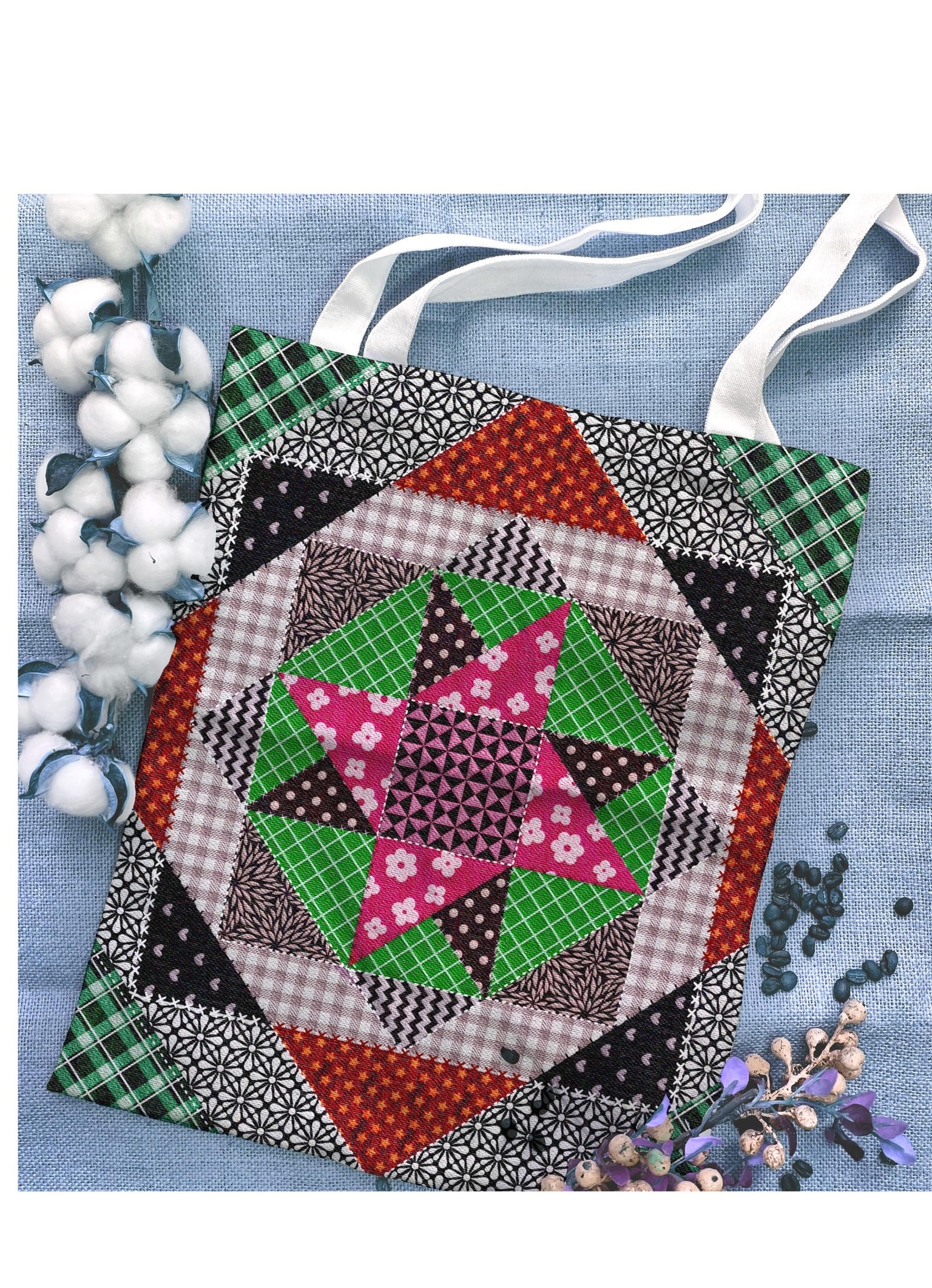 Quilt-inspired art - image 1 - student project