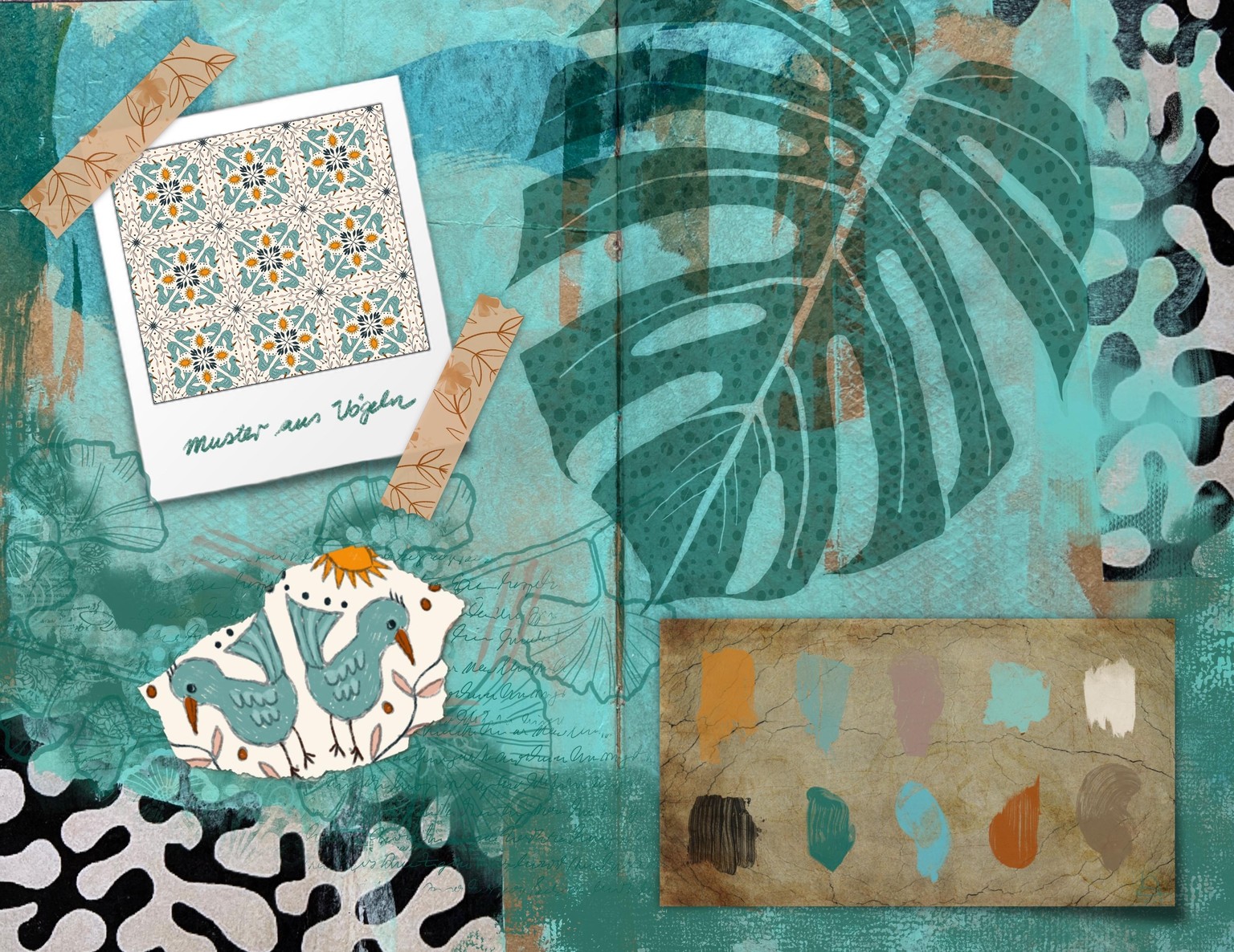 Art Journal Pages in Procreate - image 1 - student project