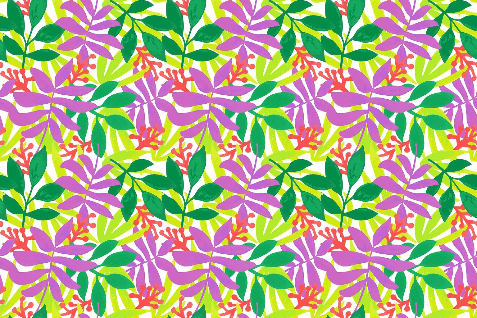 Tropical Pattern Tile - image 2 - student project