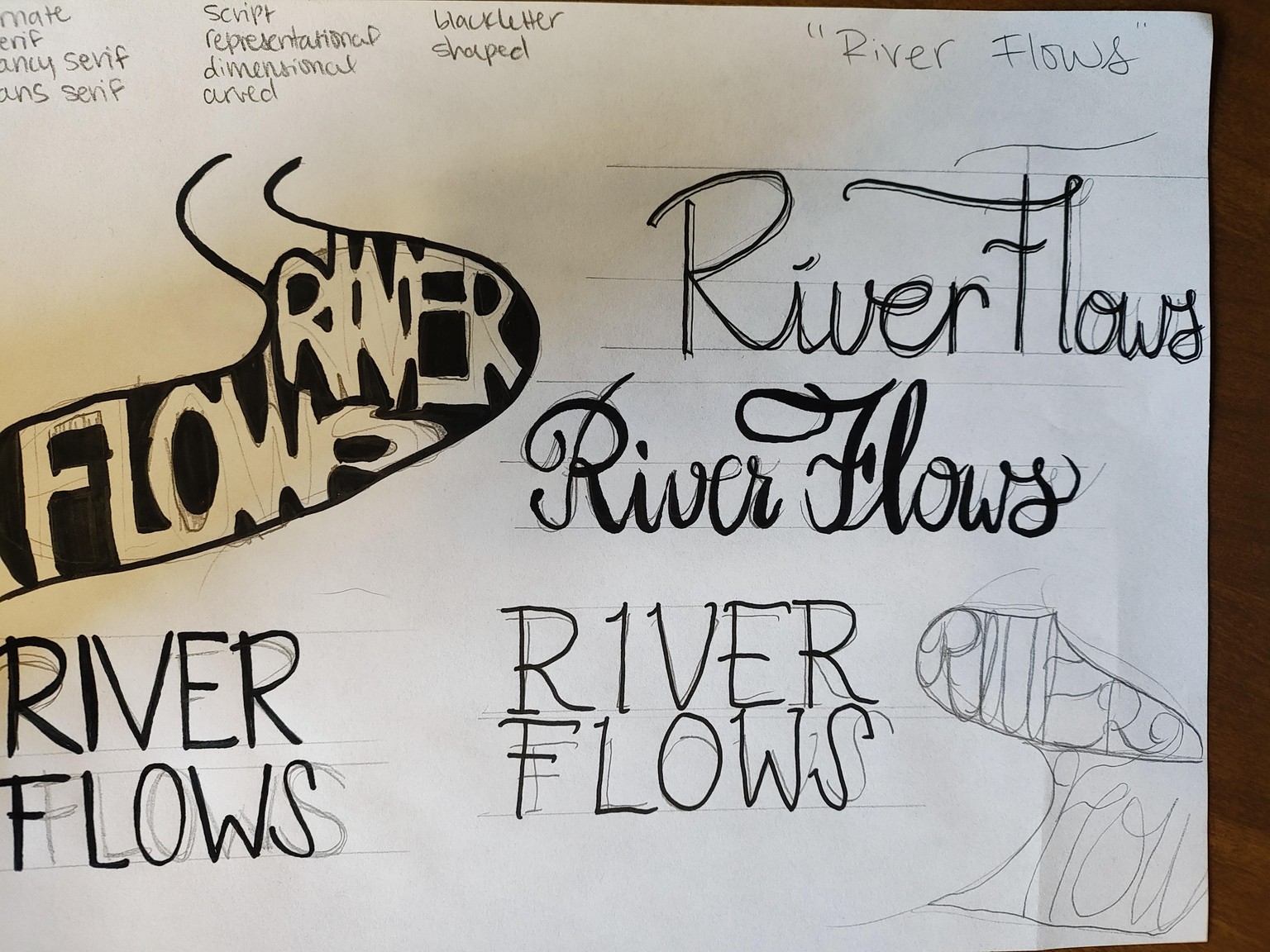 I would love to live / like a river flows - image 1 - student project