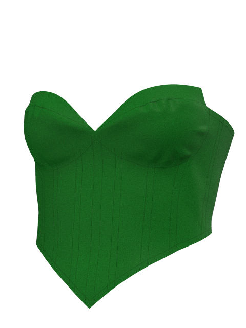 Green Corset - image 1 - student project