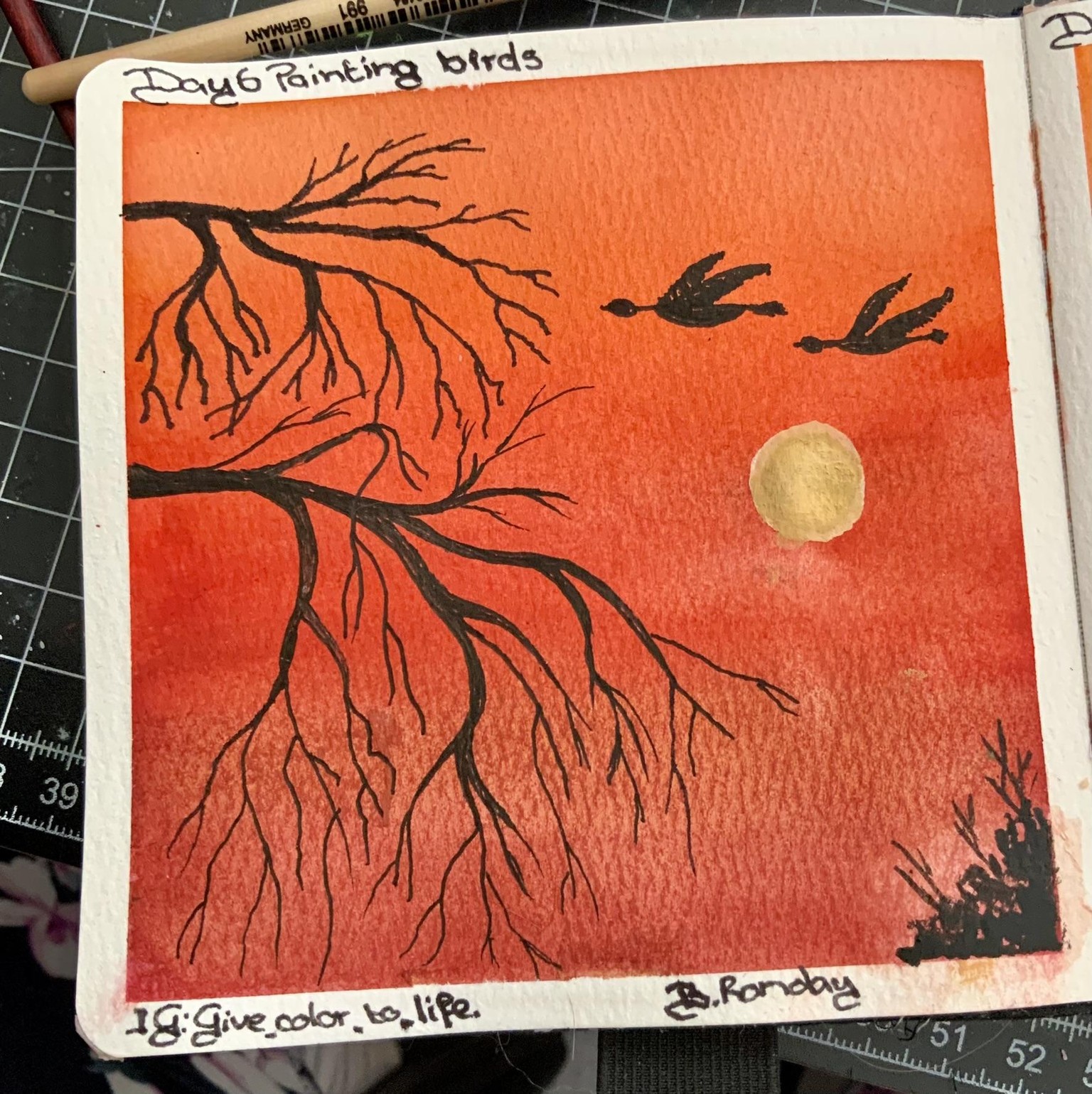 Birds flying high, you know how I feel ……… - image 8 - student project