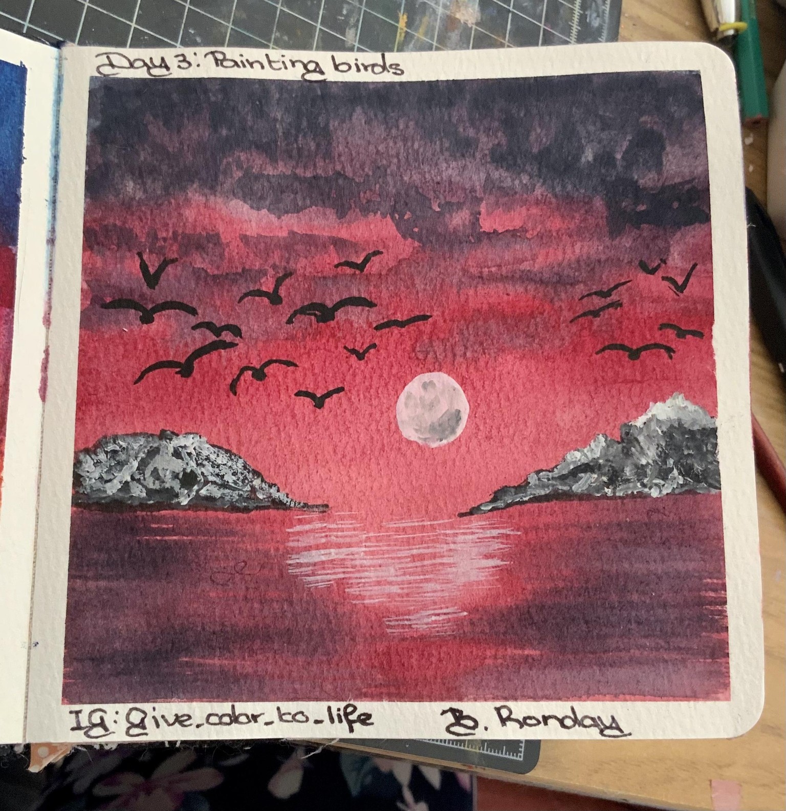Birds flying high, you know how I feel ……… - image 5 - student project