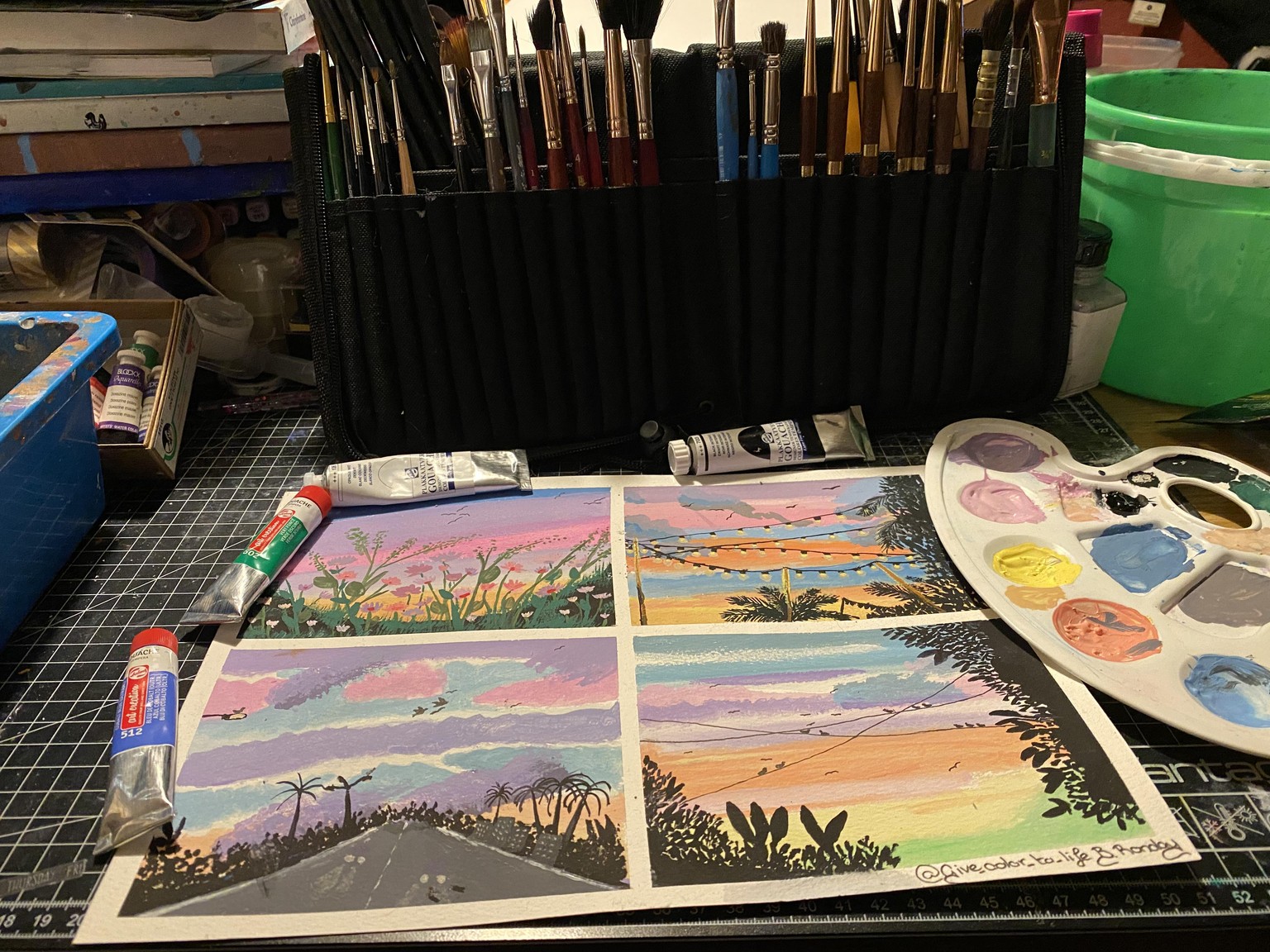 Pastel sky project - image 1 - student project
