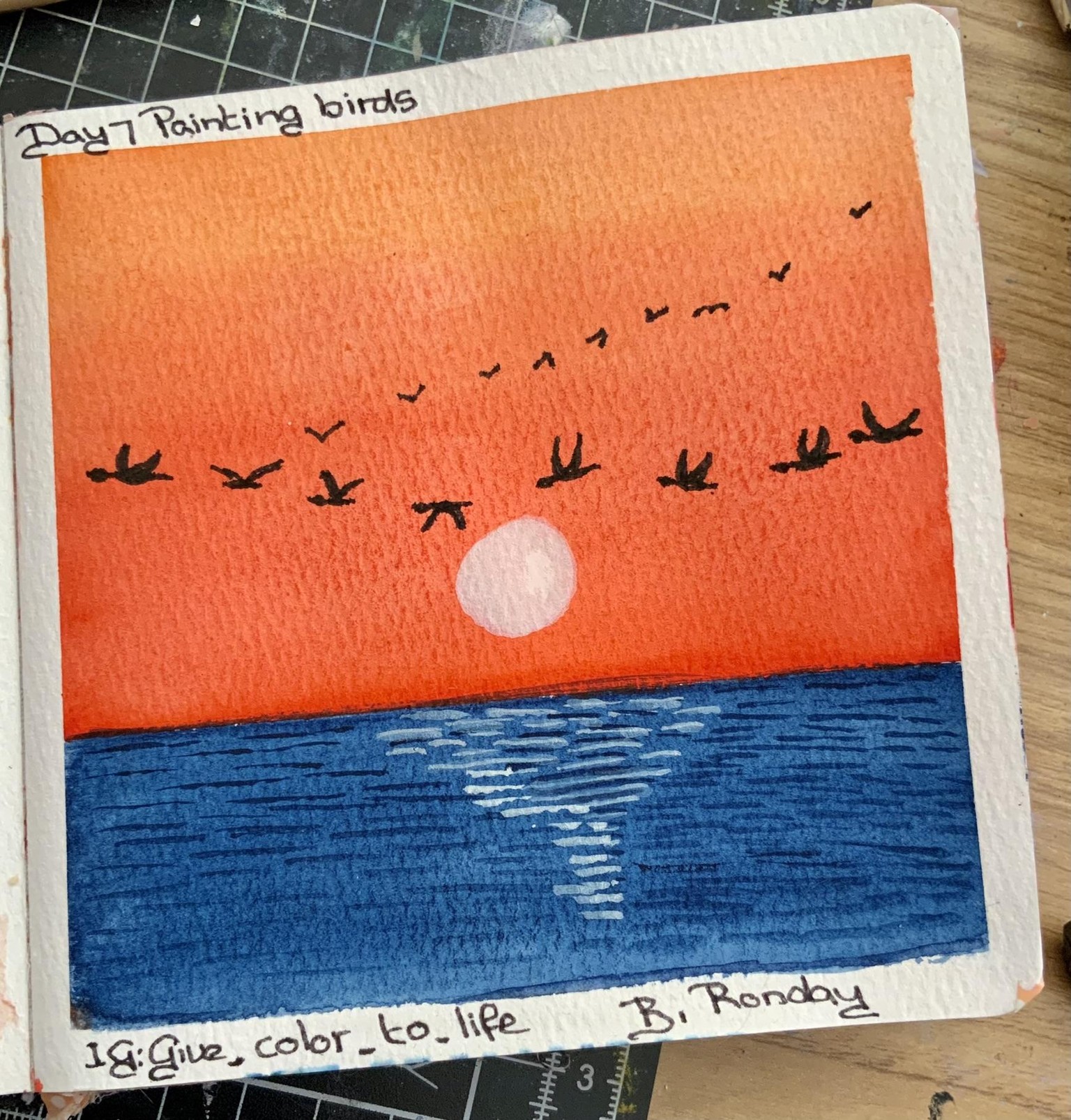 Birds flying high, you know how I feel ……… - image 9 - student project
