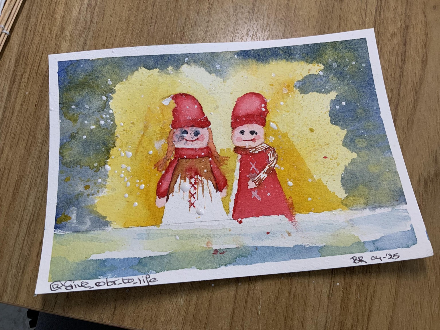 Dolle in the snow - image 1 - student project