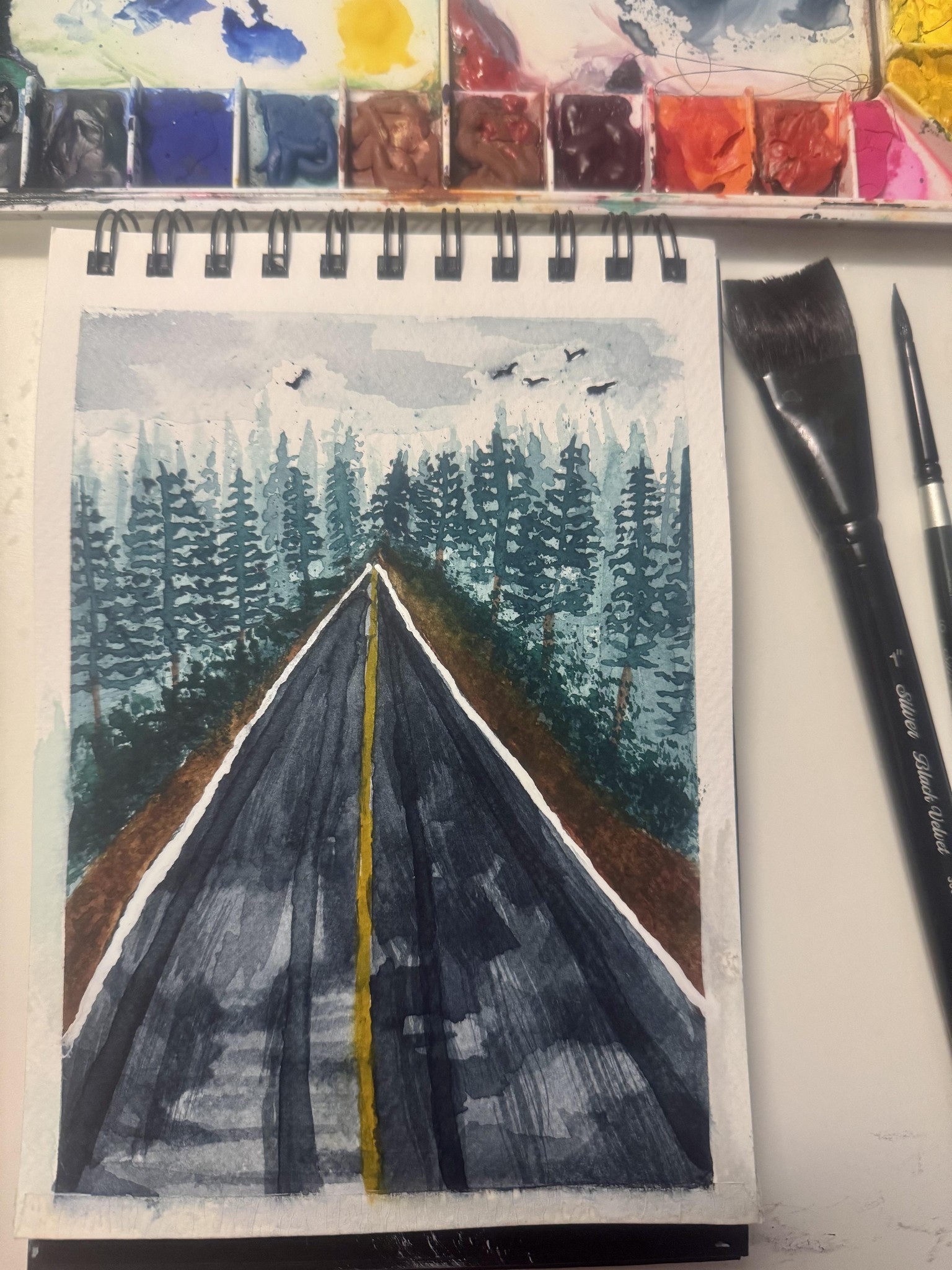 Moody landscapes project - image 1 - student project