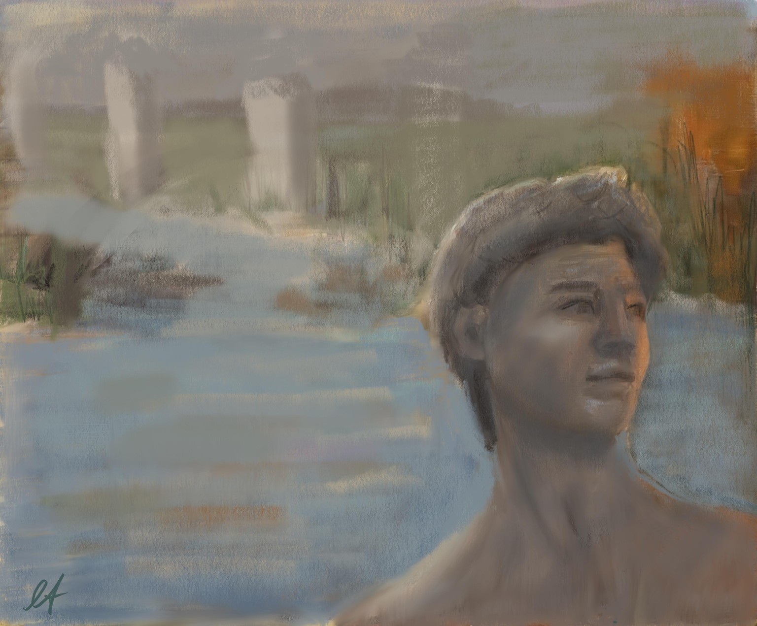 David statue composition - image 1 - student project