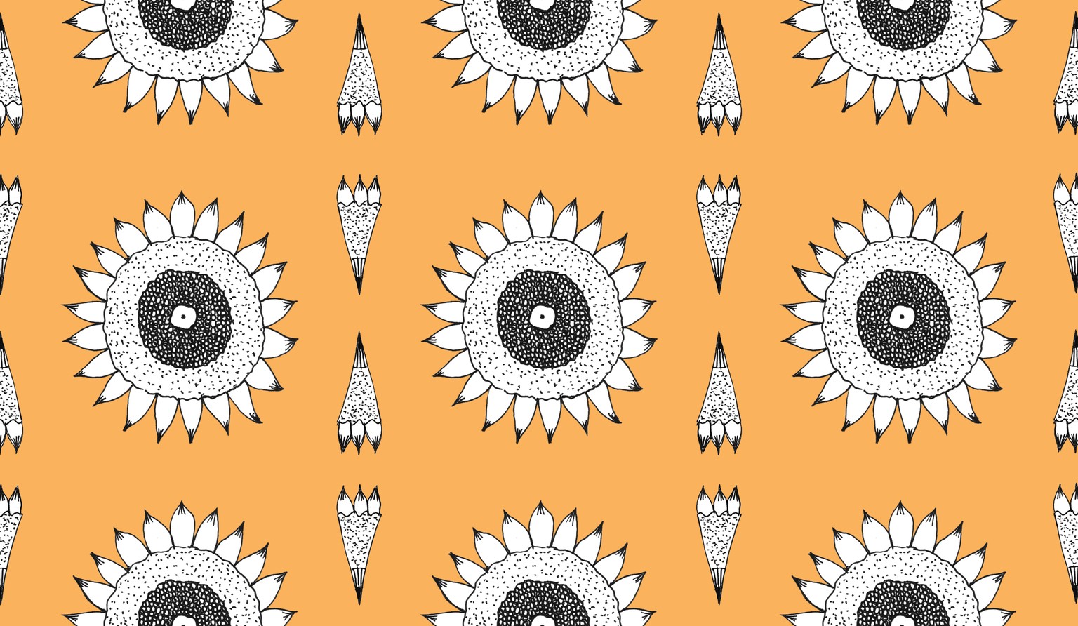 Sunflower Pattern Series - image 1 - student project