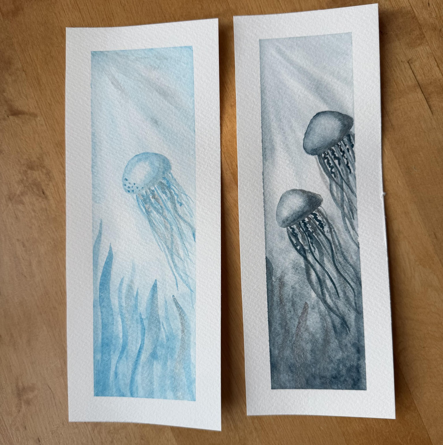 Jellyfish bookmarks - image 1 - student project