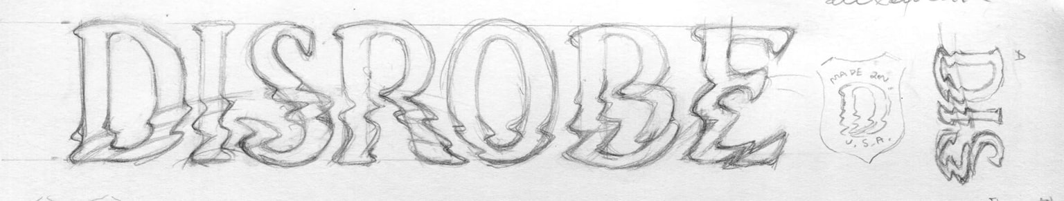 Disrobe Logotype - image 2 - student project