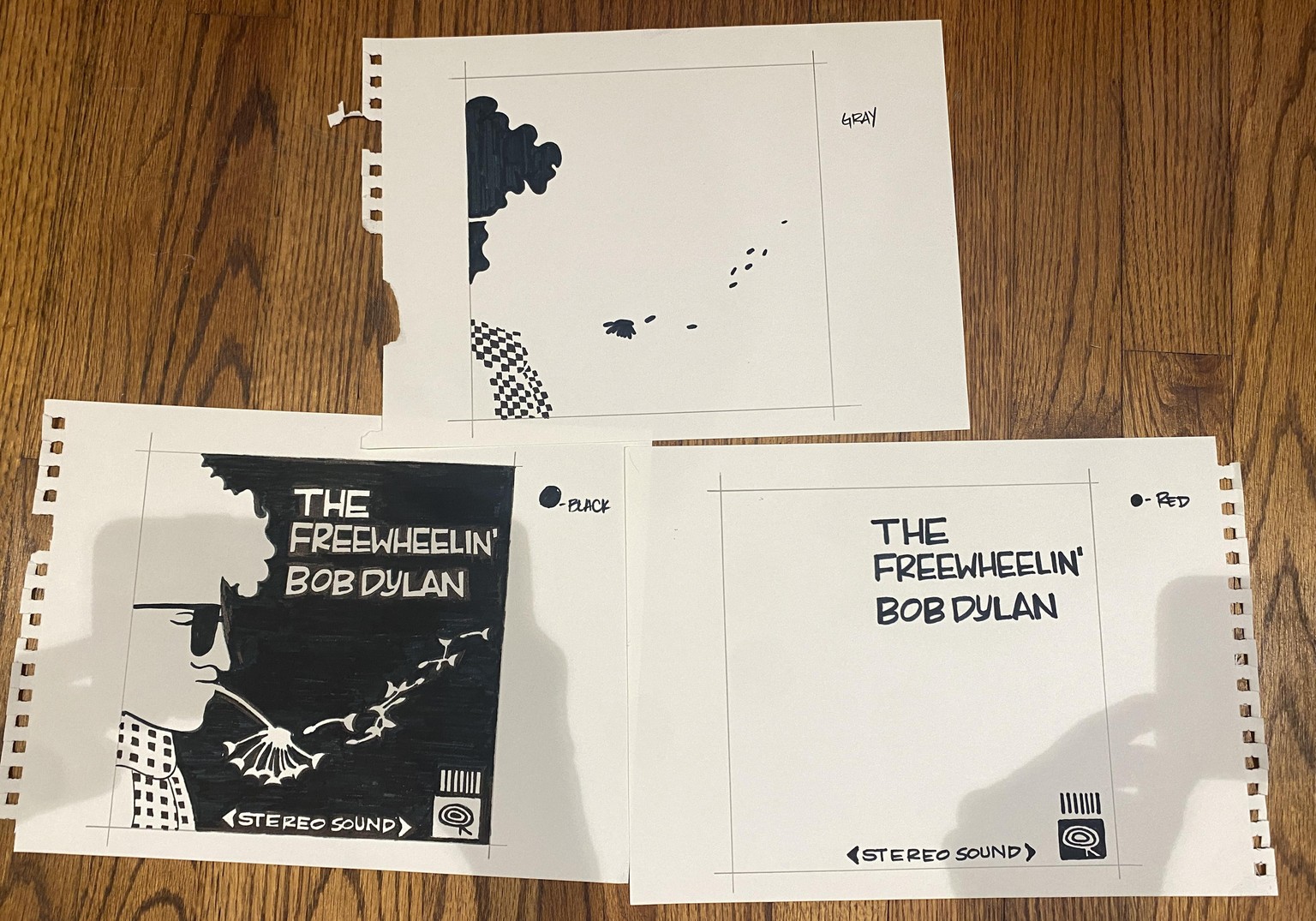The Freewheelin' Bob Dylan - image 5 - student project