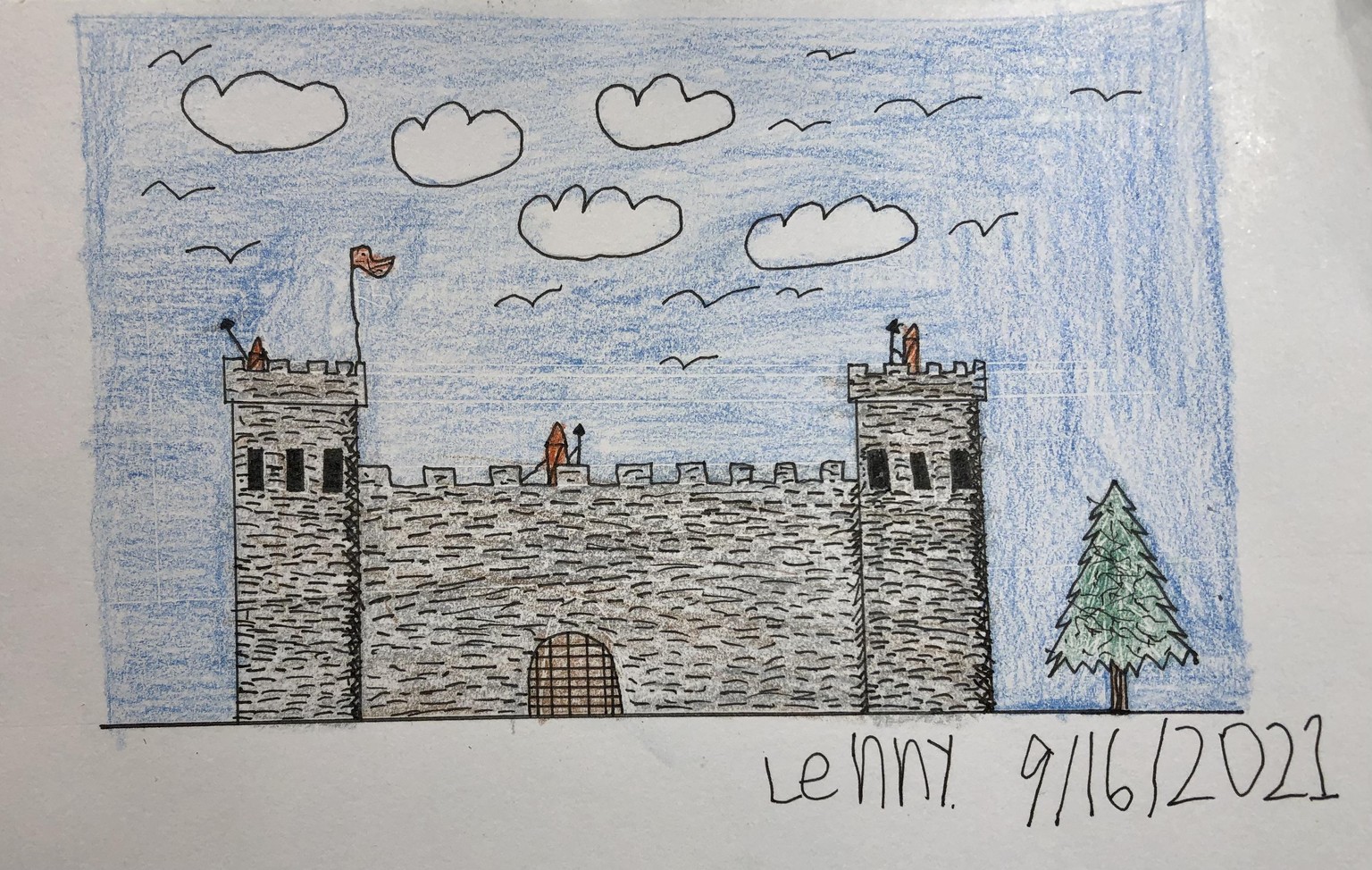 Simple medieval castle - image 1 - student project