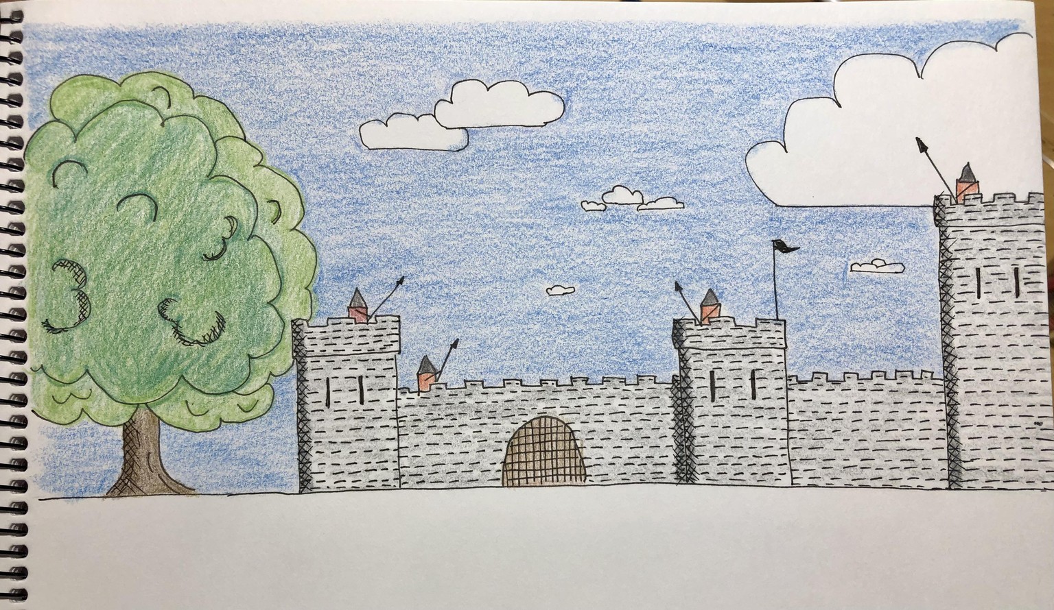 Simple medieval castle - image 3 - student project