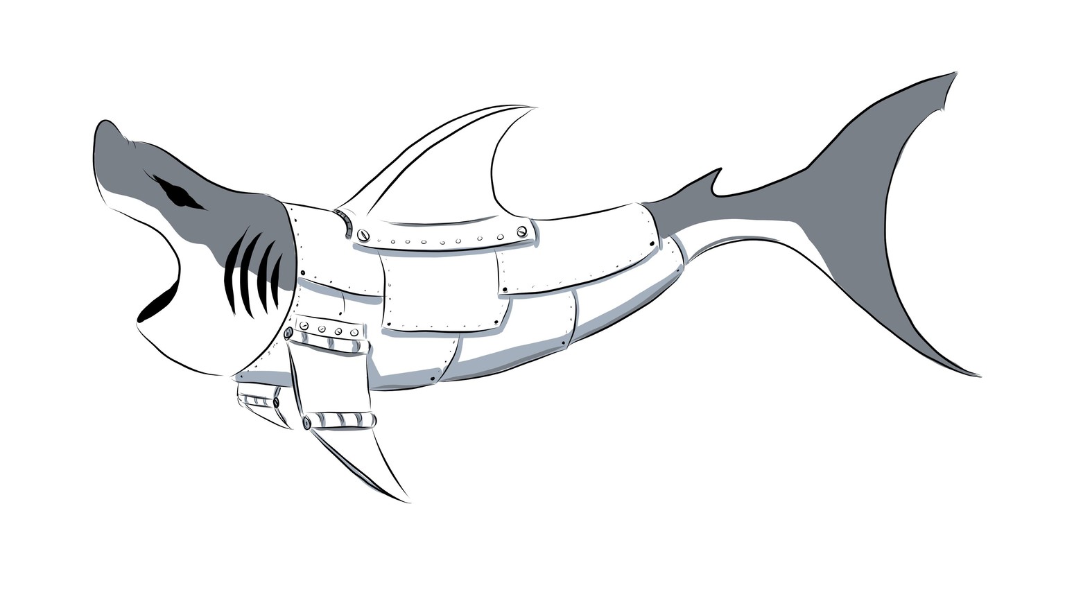 Roboshark - image 1 - student project