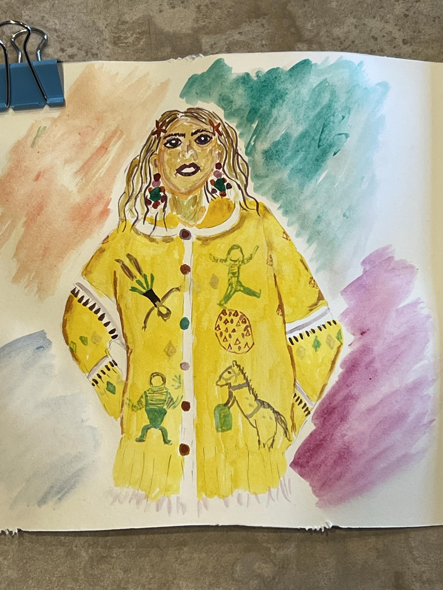 Circus Poem Cardigan - image 1 - student project