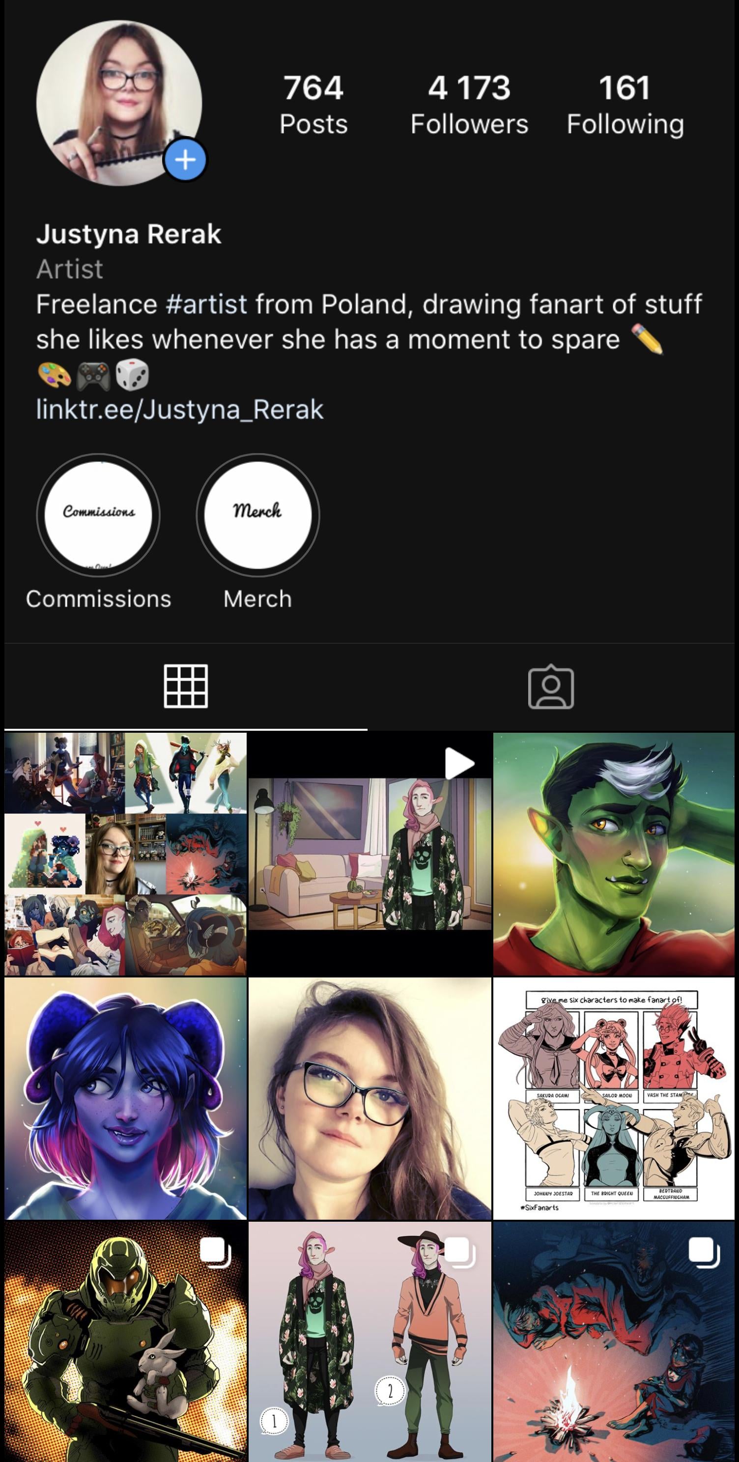 My Art Account on Instagram - image 1 - student project