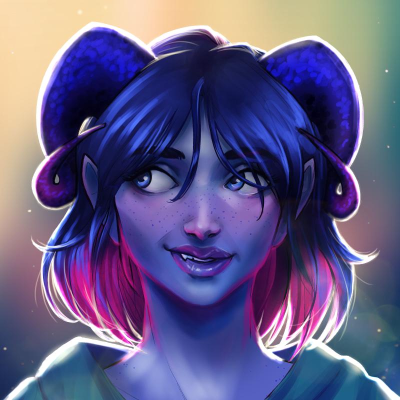 Jester - Stylized Portrait - image 2 - student project