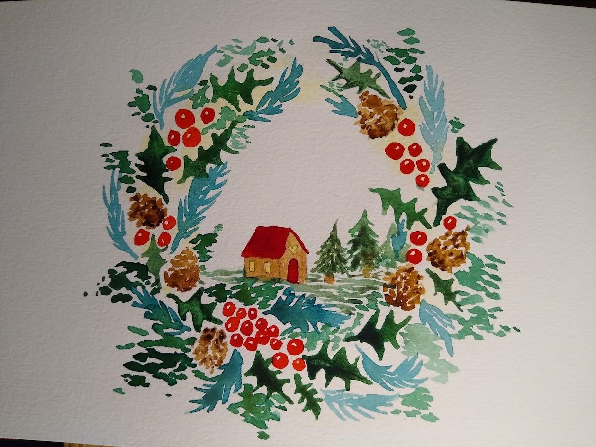 Winter Wreaths - image 3 - student project