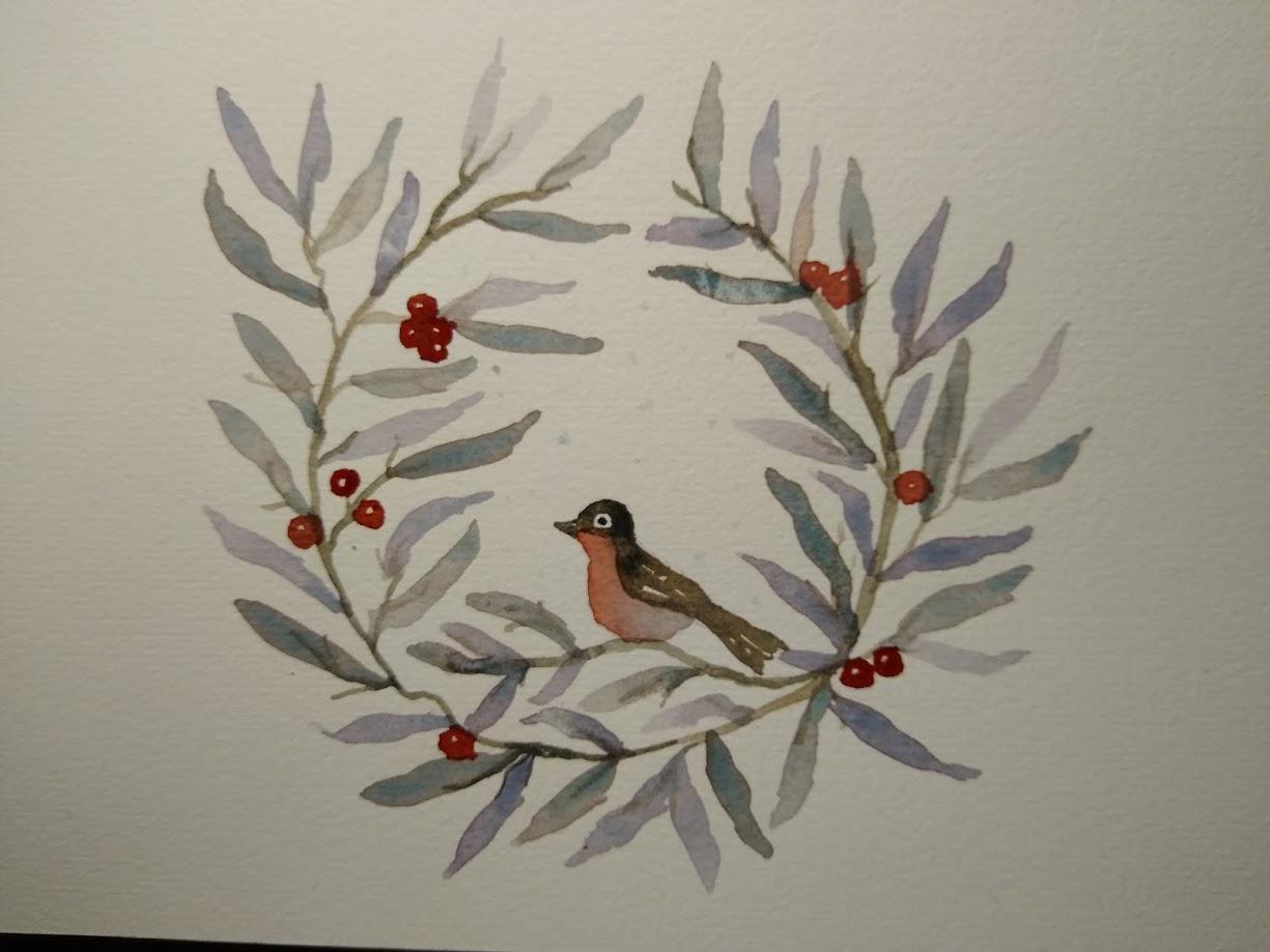 Winter Wreaths - image 4 - student project