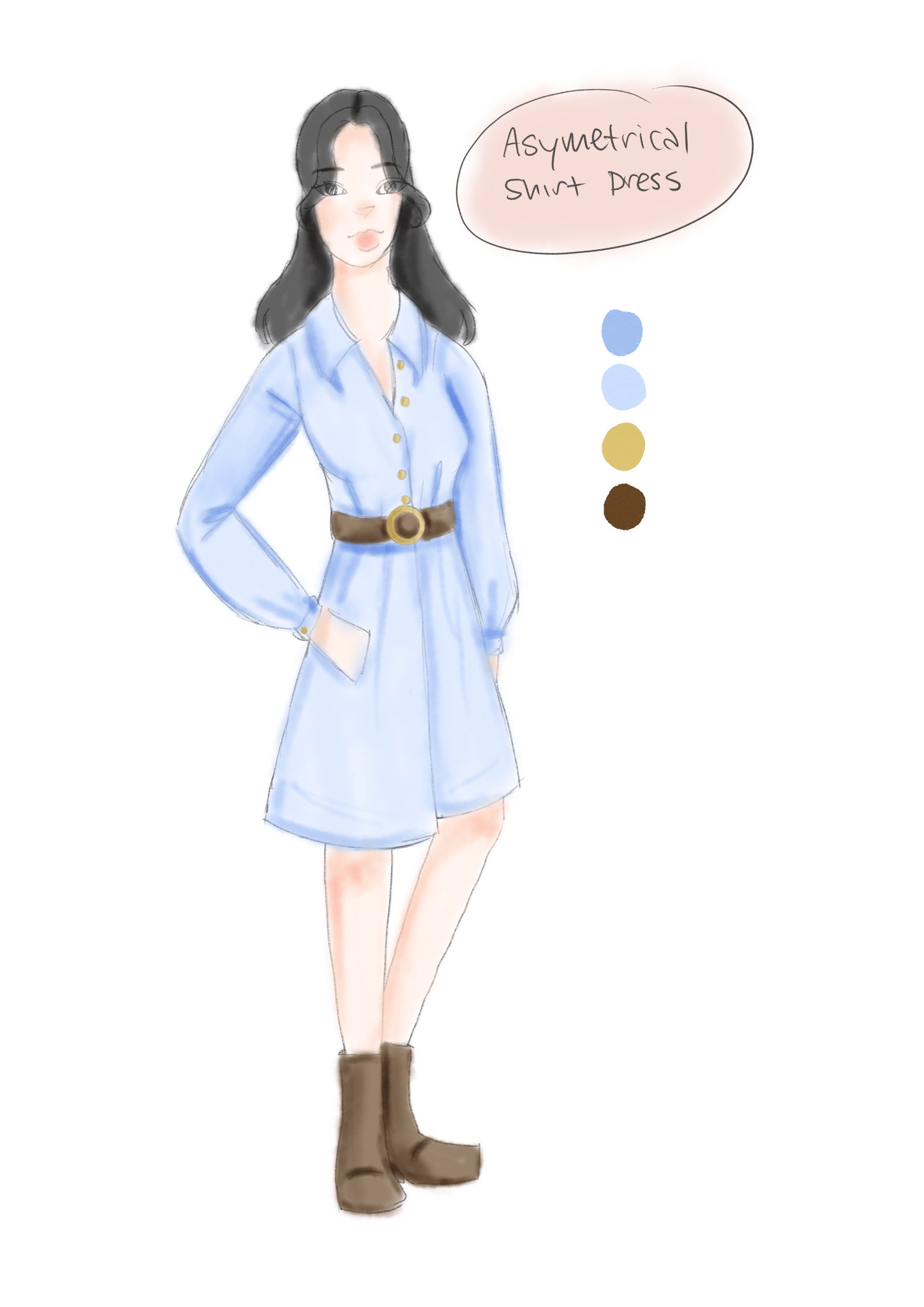 Pastel Outfit Designs - image 1 - student project
