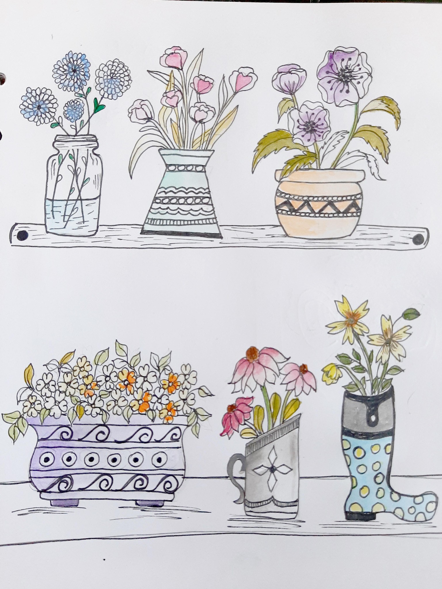 Potted Plants - image 1 - student project