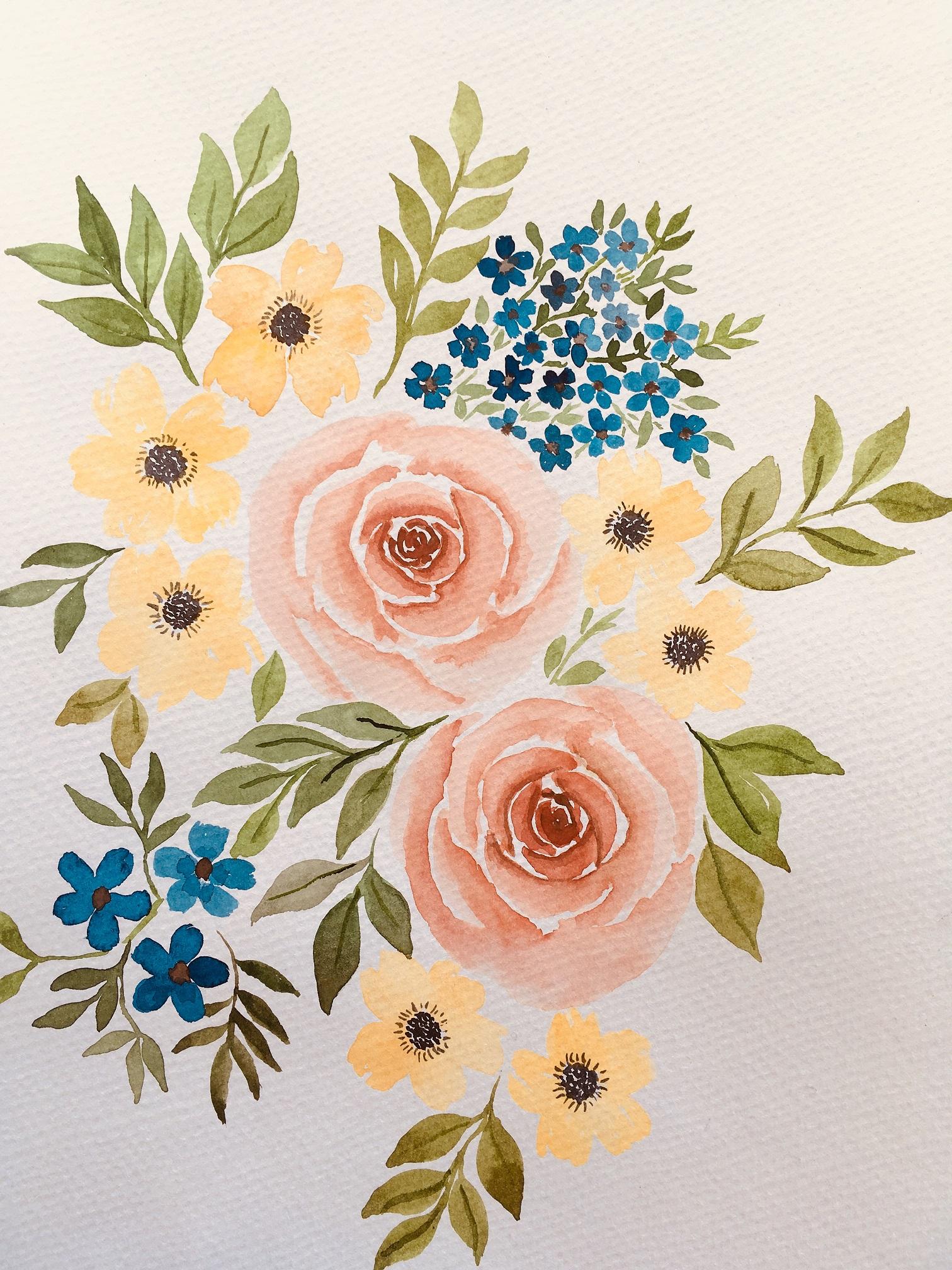 My bouquet challenge - image 1 - student project