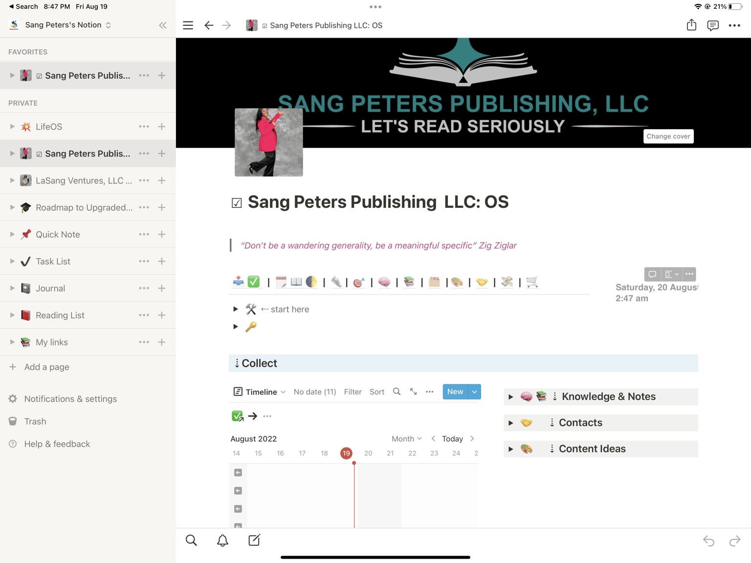 Sang Peters Publishing - image 1 - student project