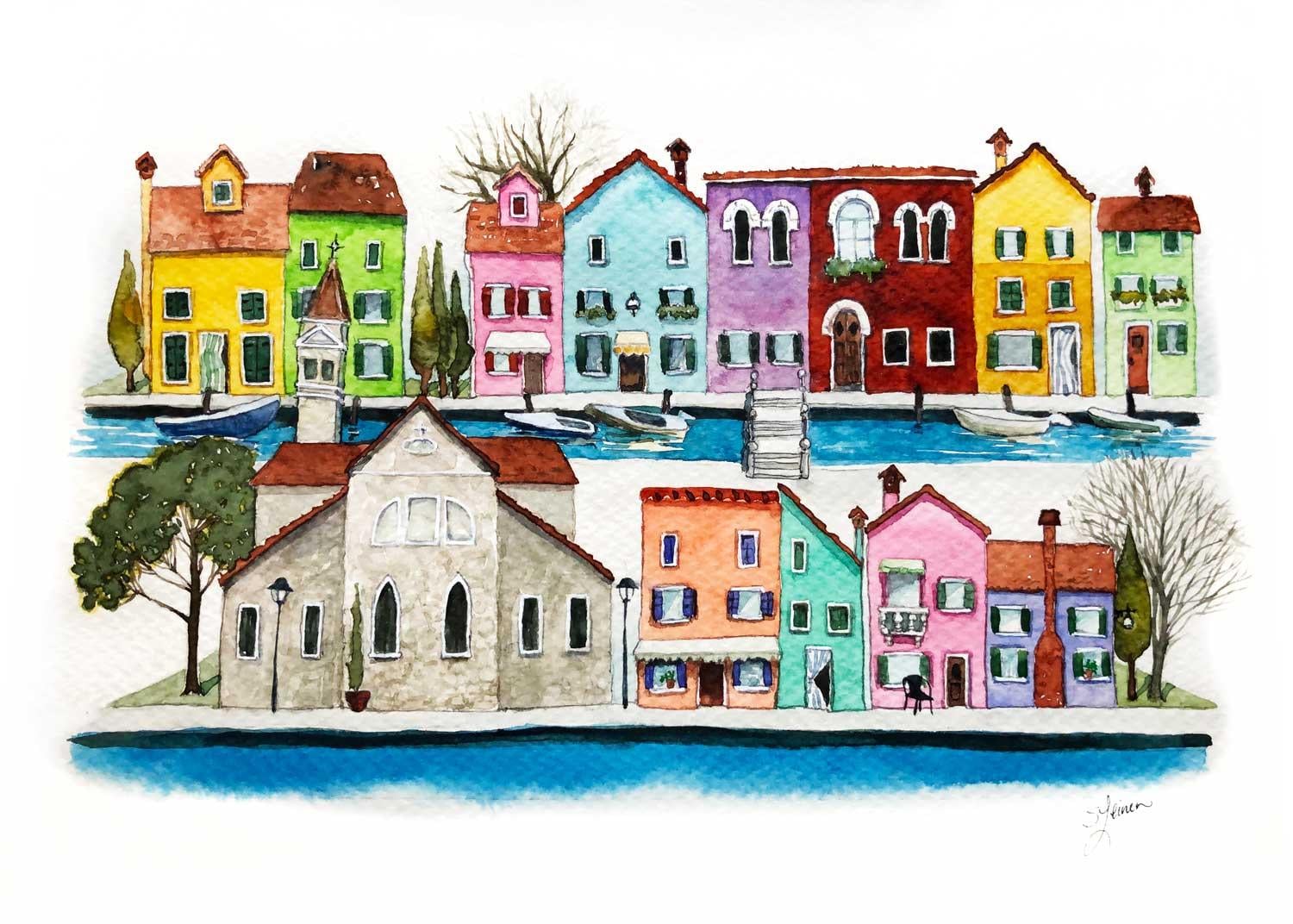 Burano, Italy - image 3 - student project