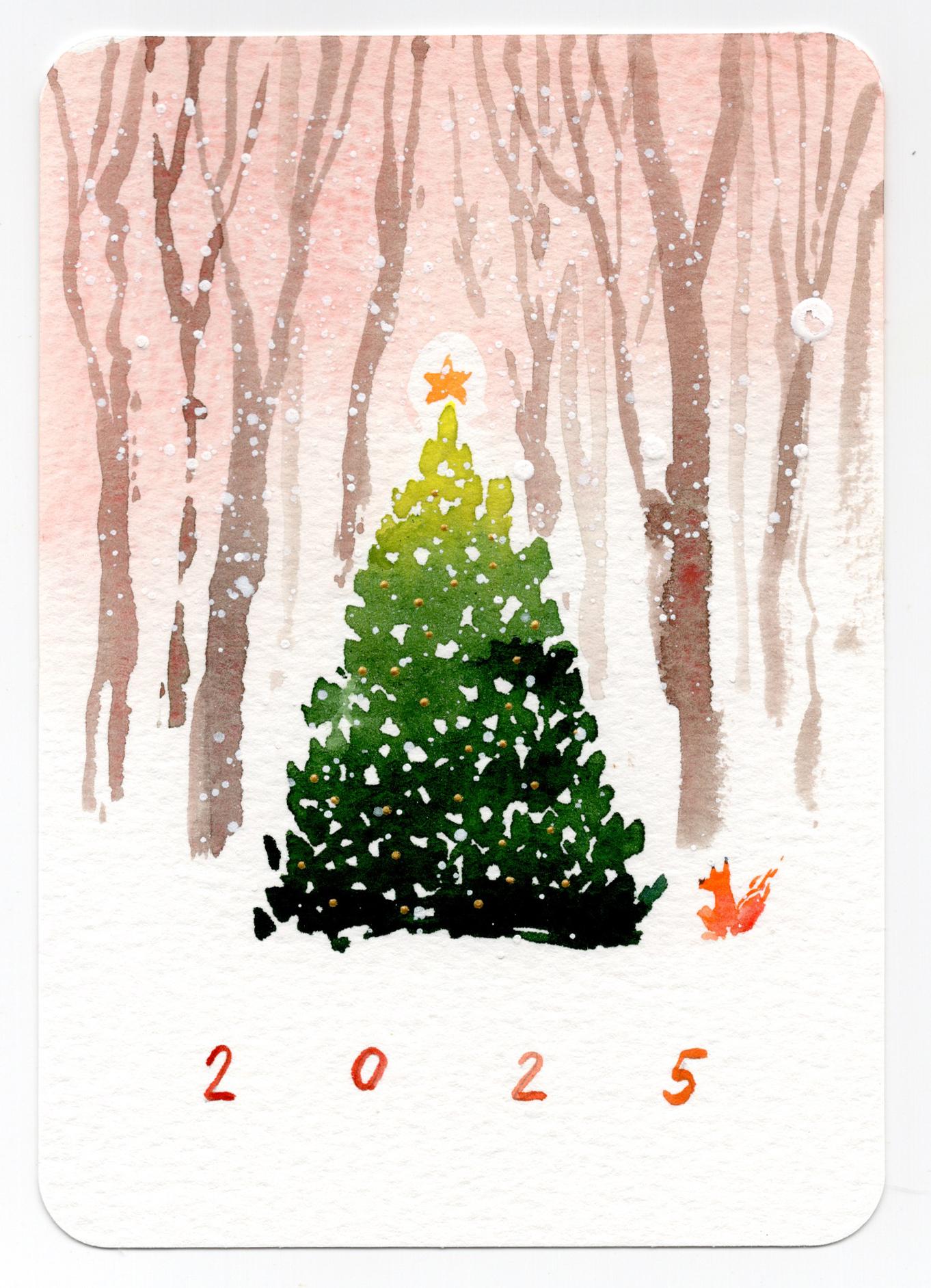 My Whithe Winter Illustrations - image 2 - student project