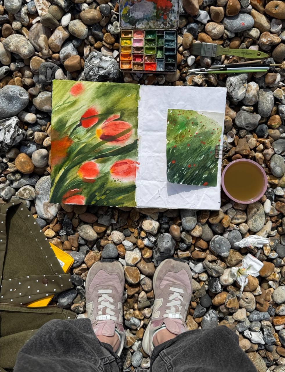 Tulips Plein Air - image 2 - student project