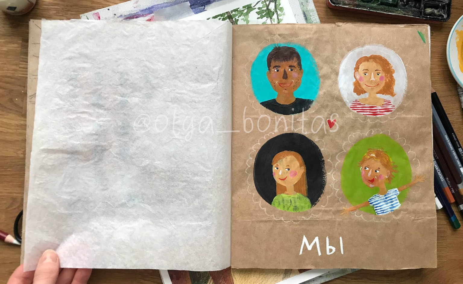 Illustrations from my wastepaper sketchbook - image 6 - student project