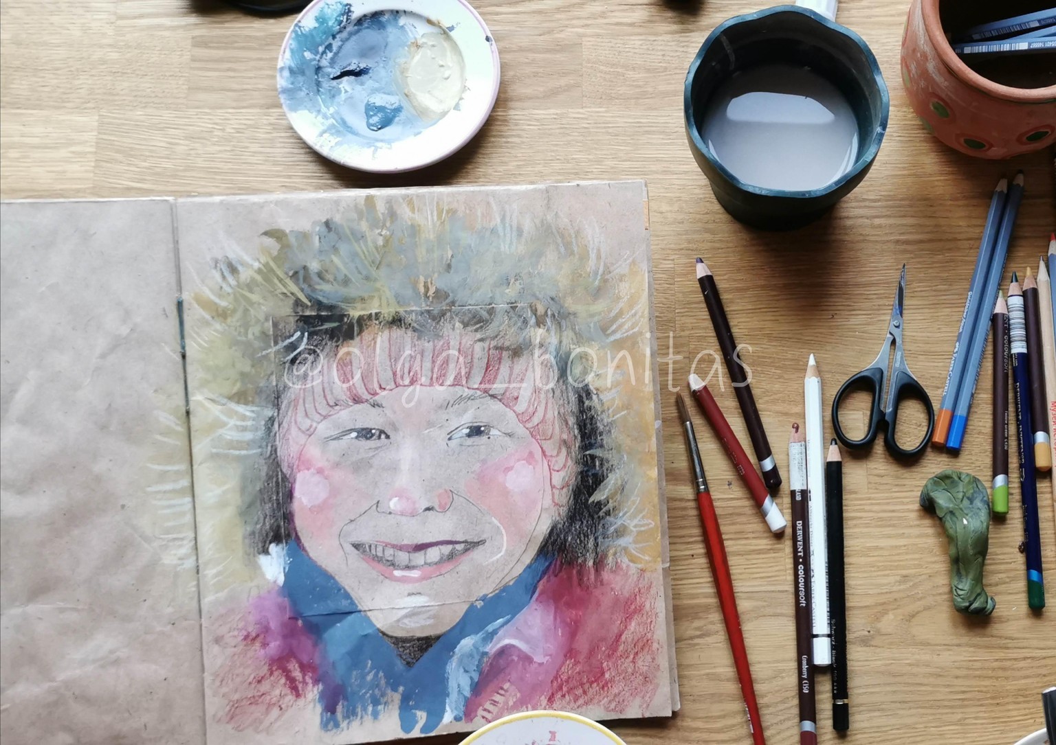 Illustrations from my wastepaper sketchbook - image 7 - student project