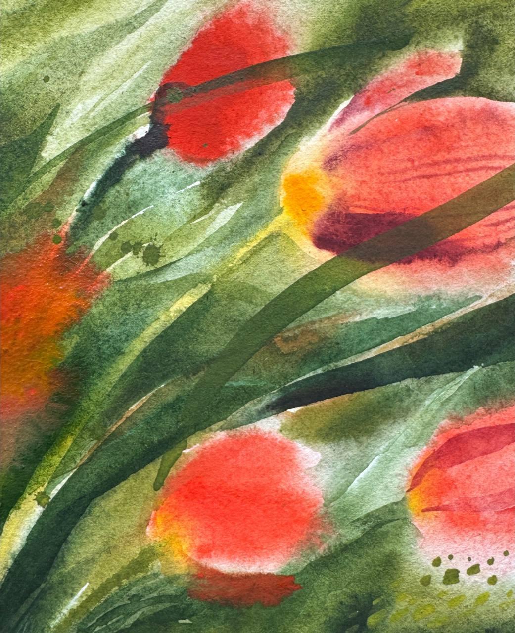 Tulips Plein Air - image 3 - student project