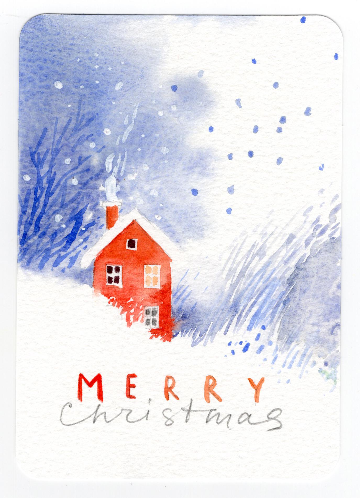 My Whithe Winter Illustrations - image 5 - student project