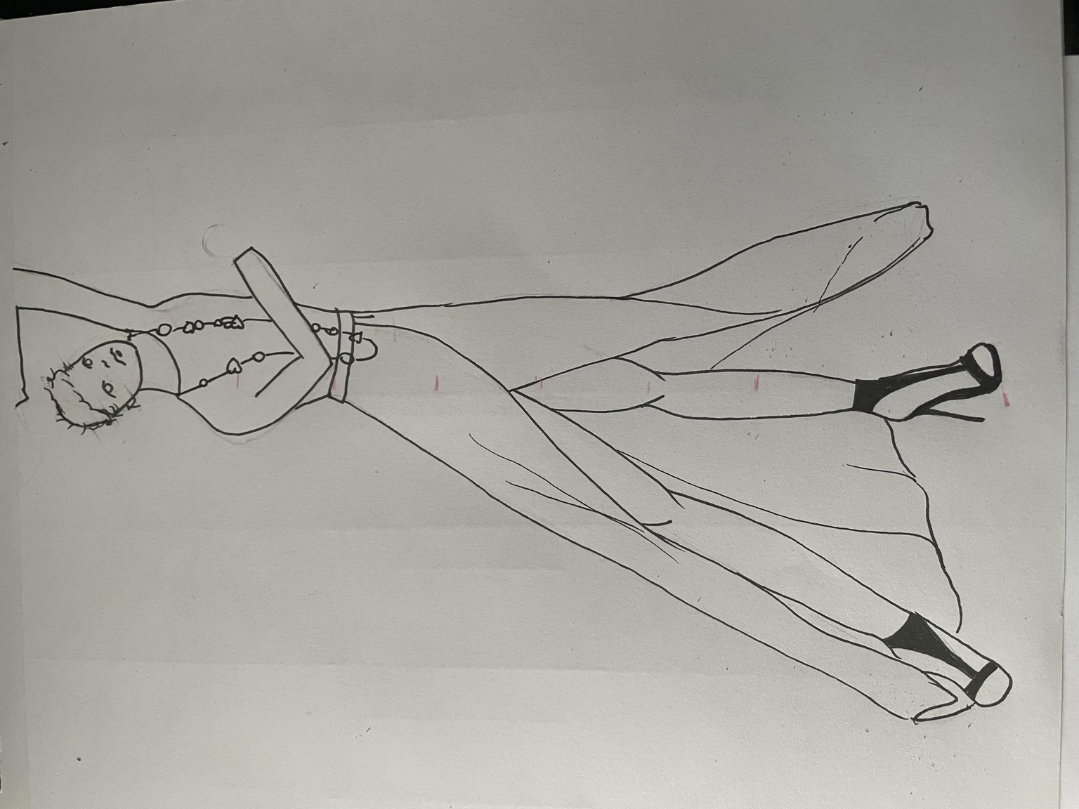 My fashion sketches - image 1 - student project