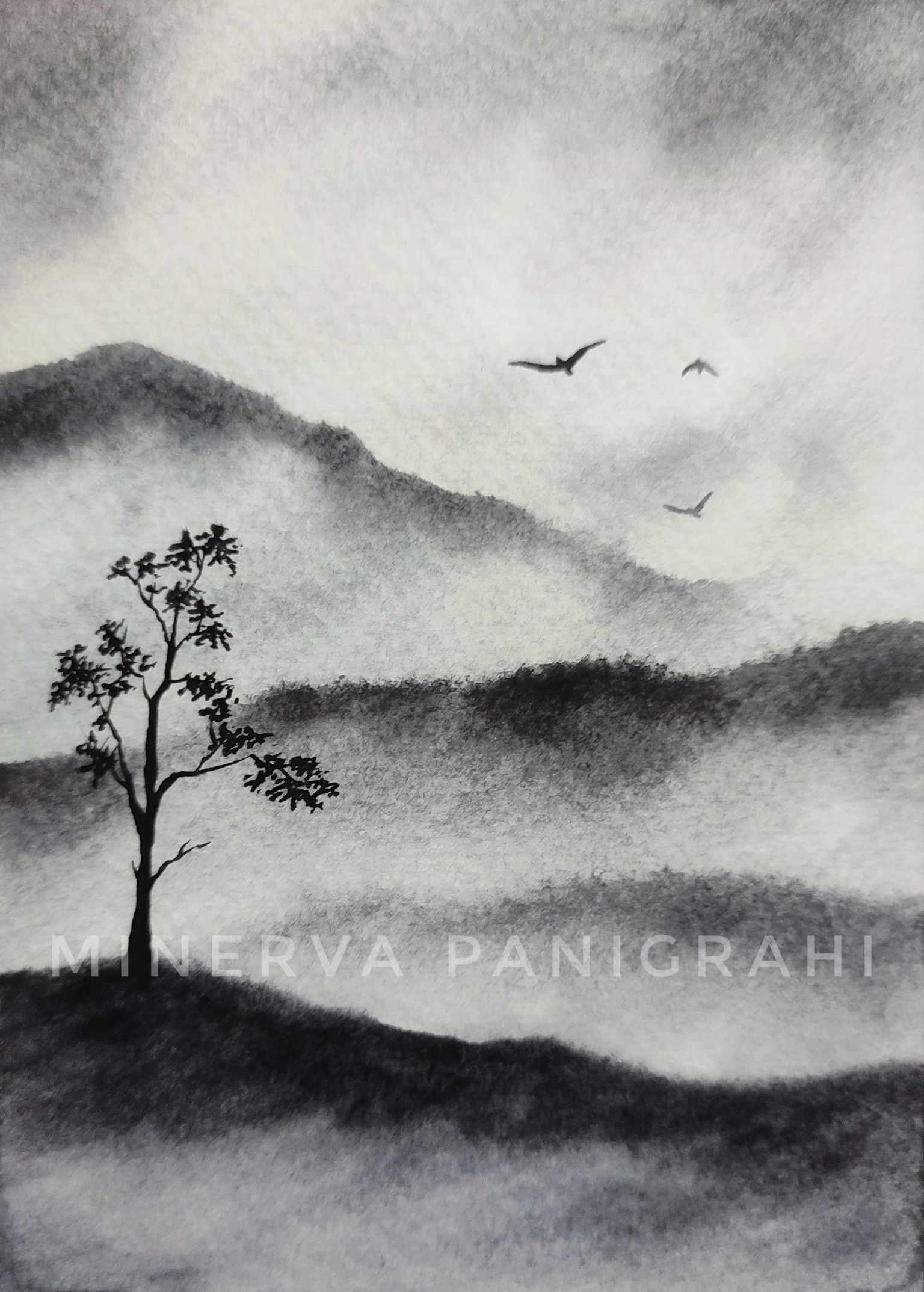 Watercolor Masterclass for Painting Mist - image 1 - student project