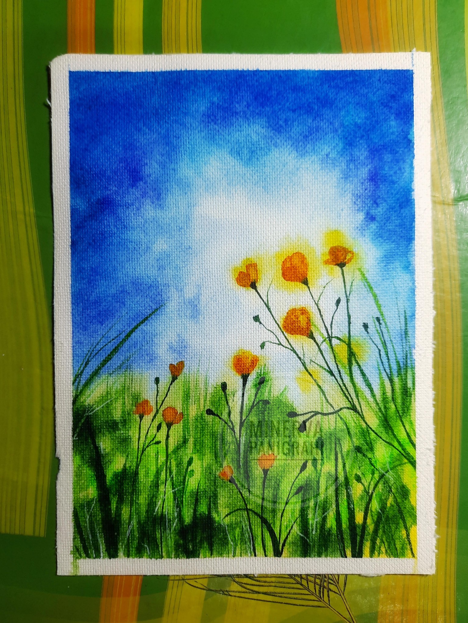 Spring Inspired Watercolor Paintings - image 1 - student project