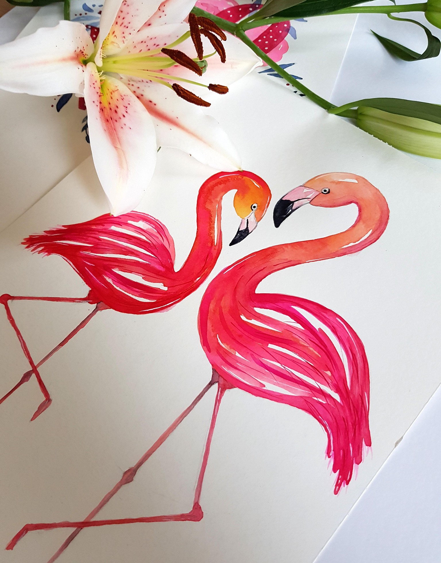 Flamingo Love - image 2 - student project