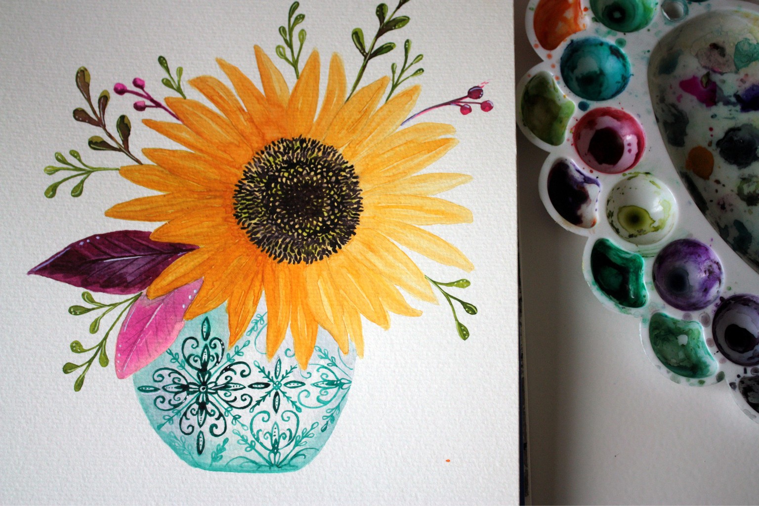 Sunflower Joy - image 6 - student project